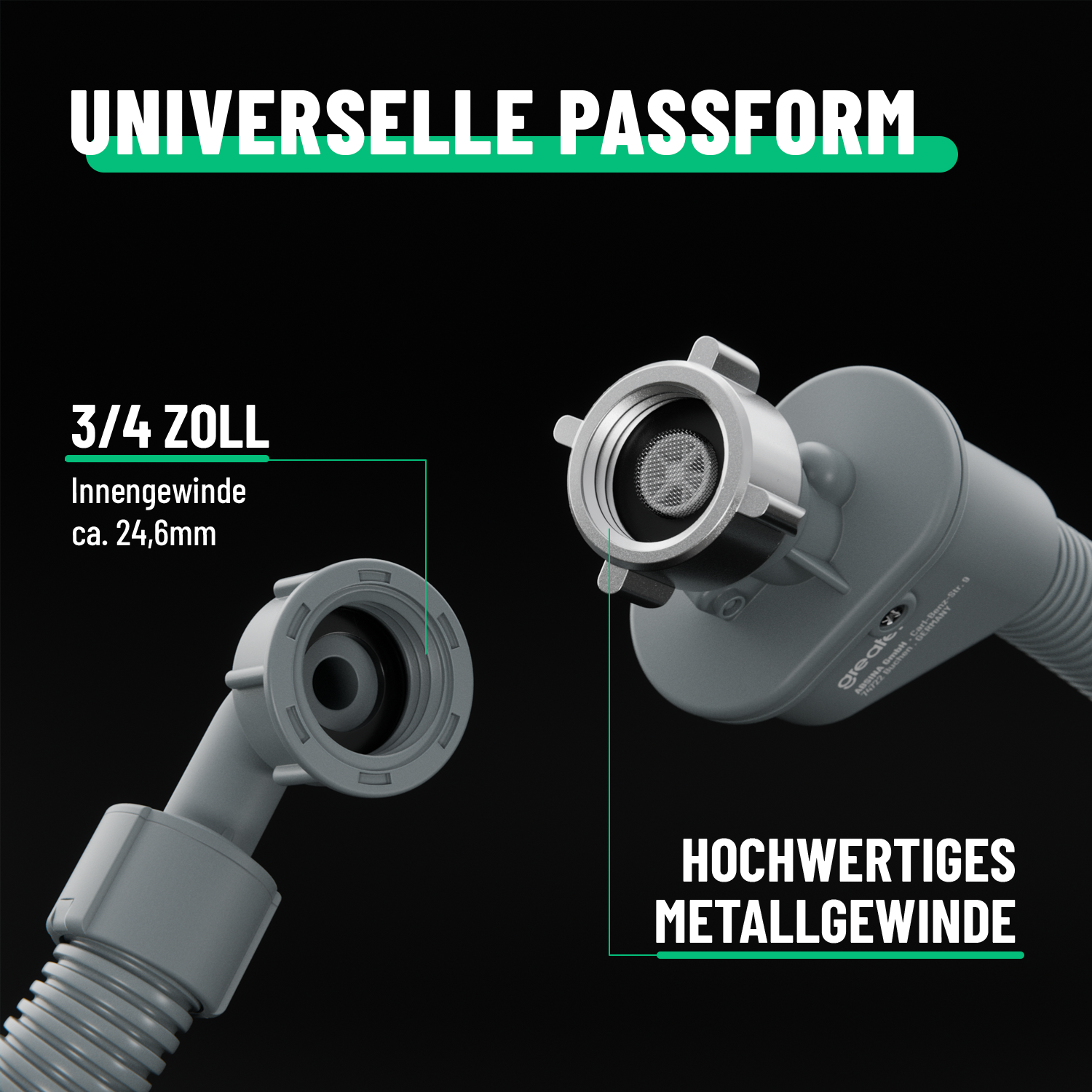 Aquastop Schlauch 1,5 Meter
