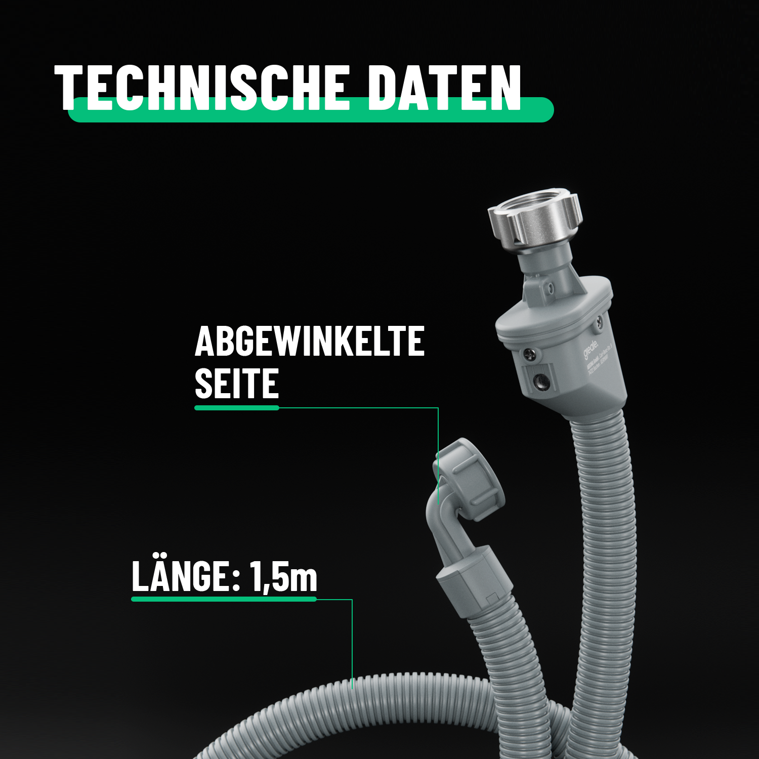 Aquastop Schlauch 1,5 Meter