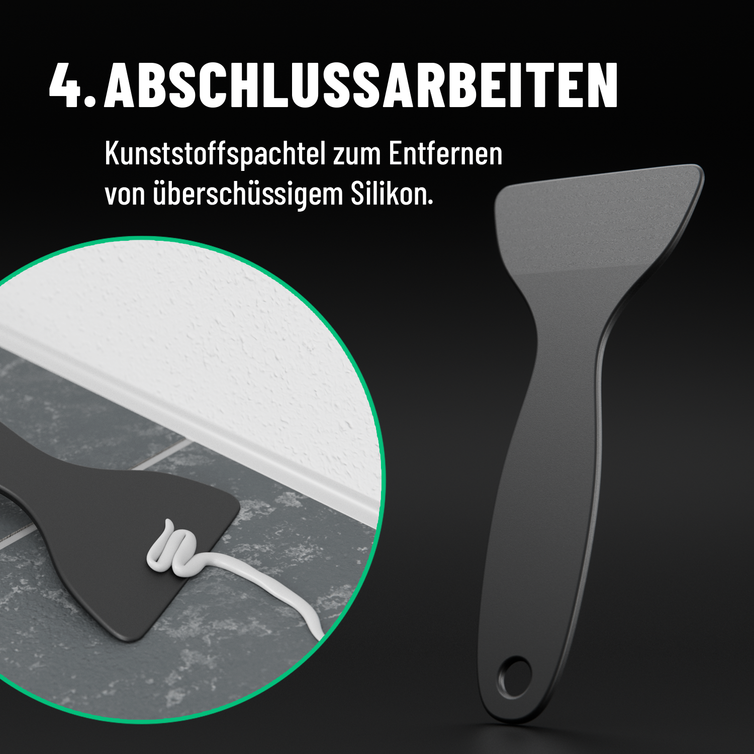 25-teiliges Set Silikonentferner Werkzeug & Silikon Abzieher