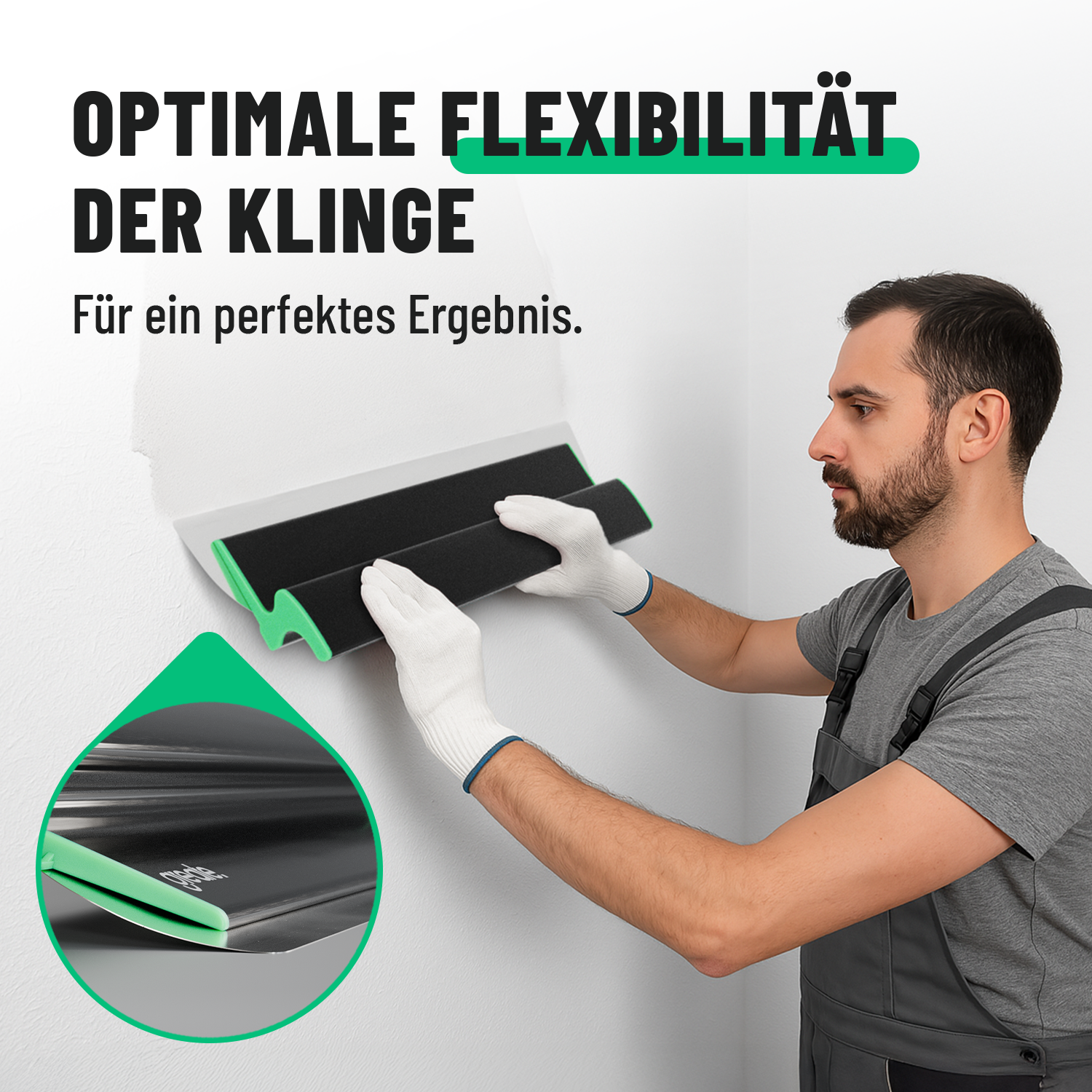 Flächenspachtel 600mm mit ergonomischem Griff