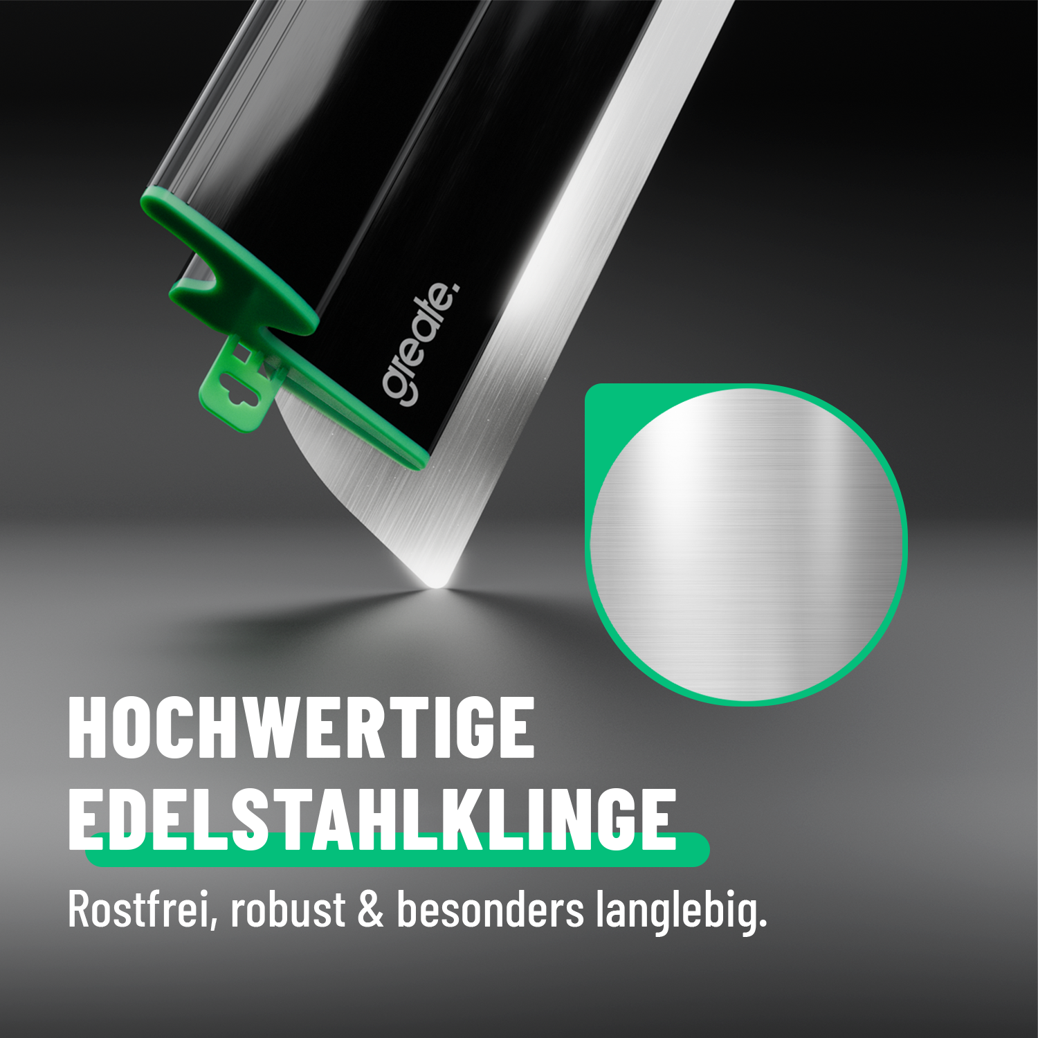 Flächenspachtel 600mm mit ergonomischem Griff