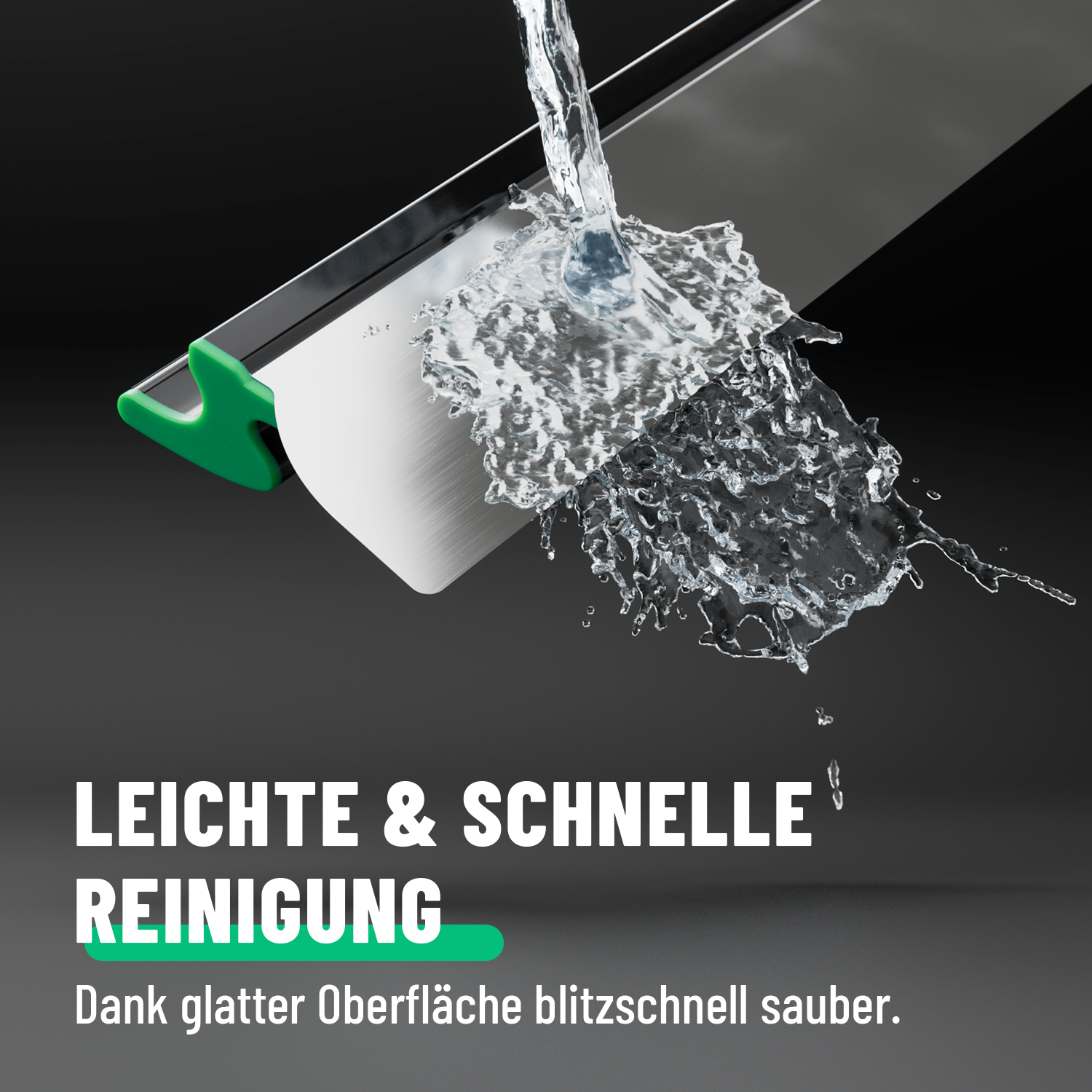 Flächenspachtel 600mm mit ergonomischem Griff