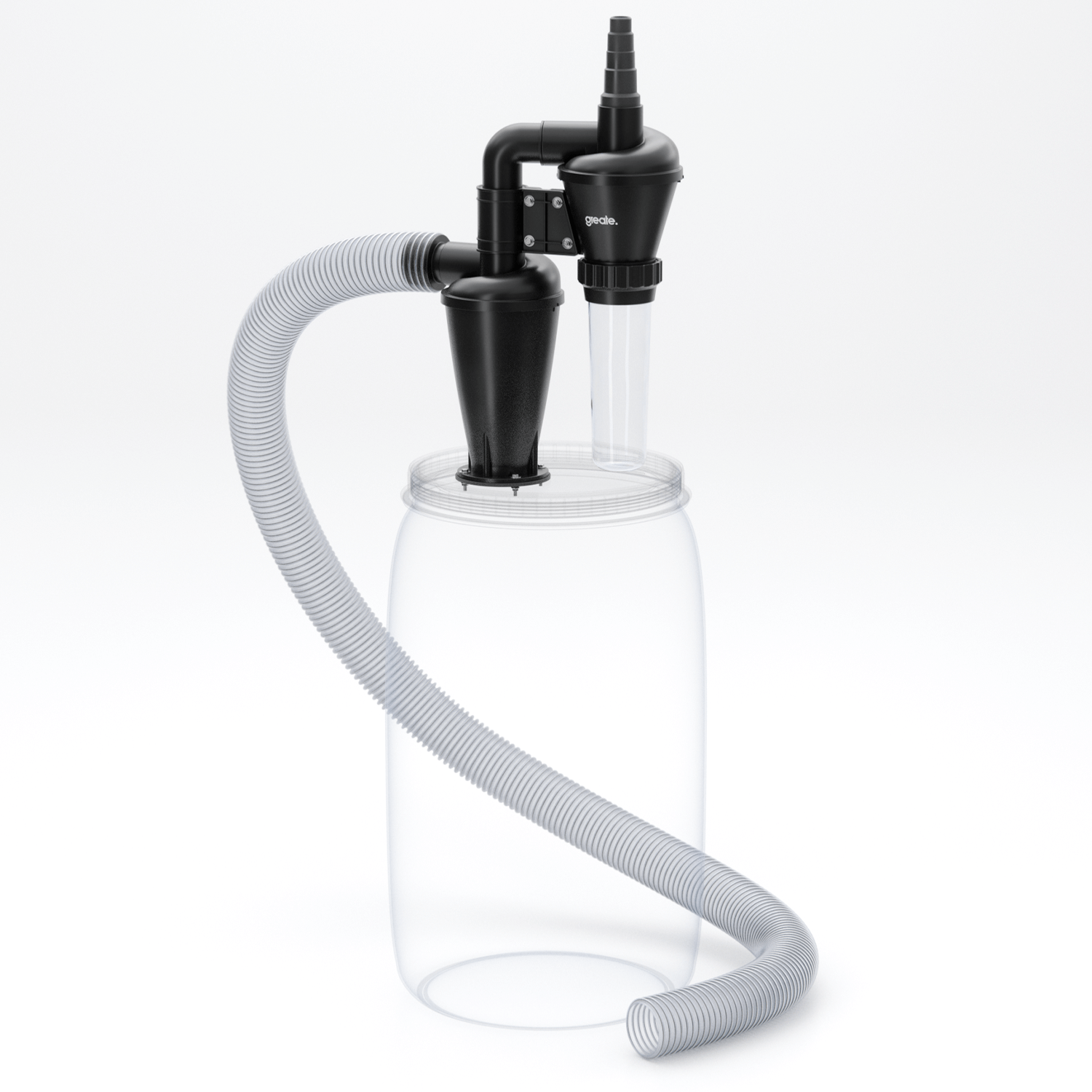 2-Stufen Zyklonabscheider mit Schlauch und Auffangbehälter 10102 Hauptbild