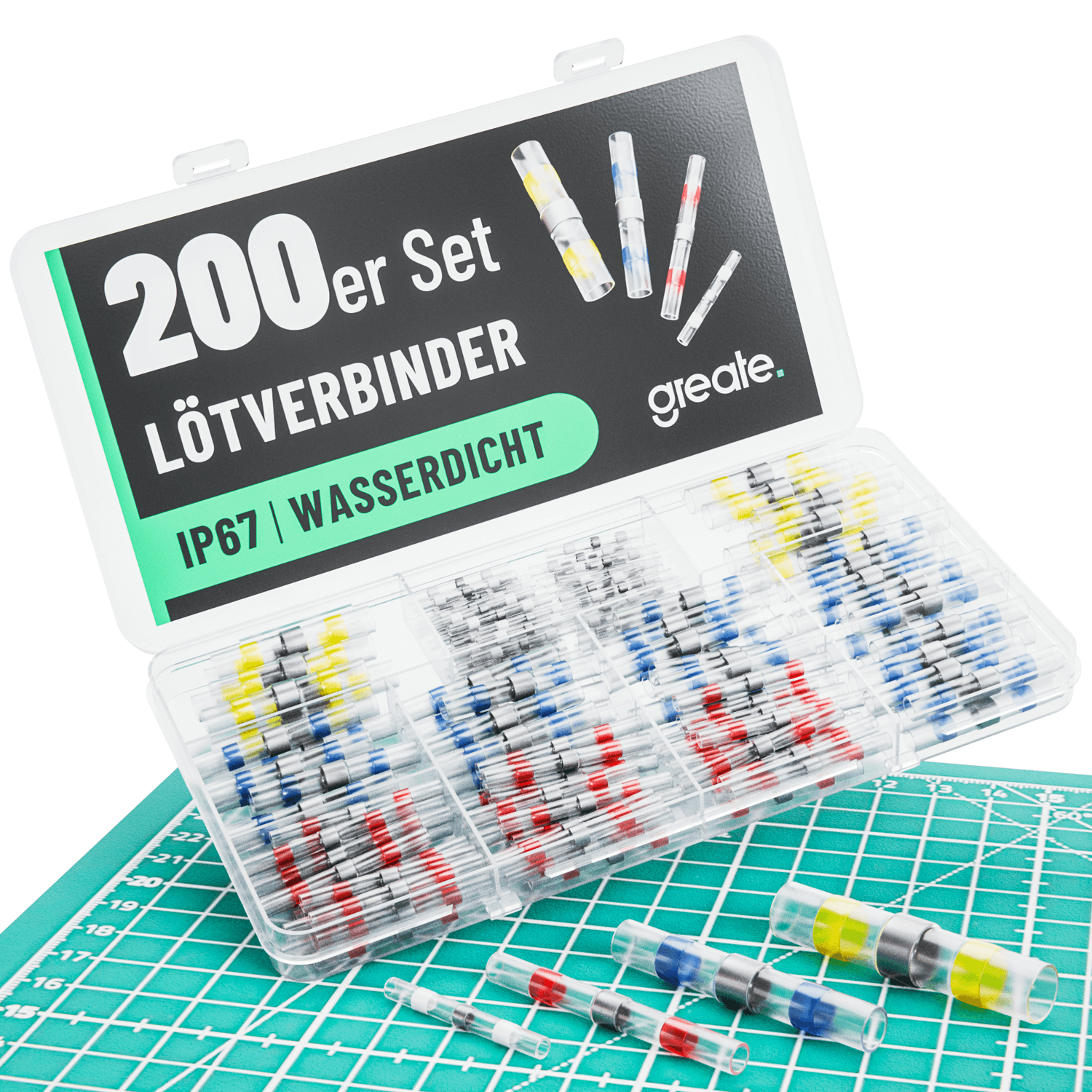 200er Set Lötverbinder mit Schrumpfschlauch 101100 Hauptbild