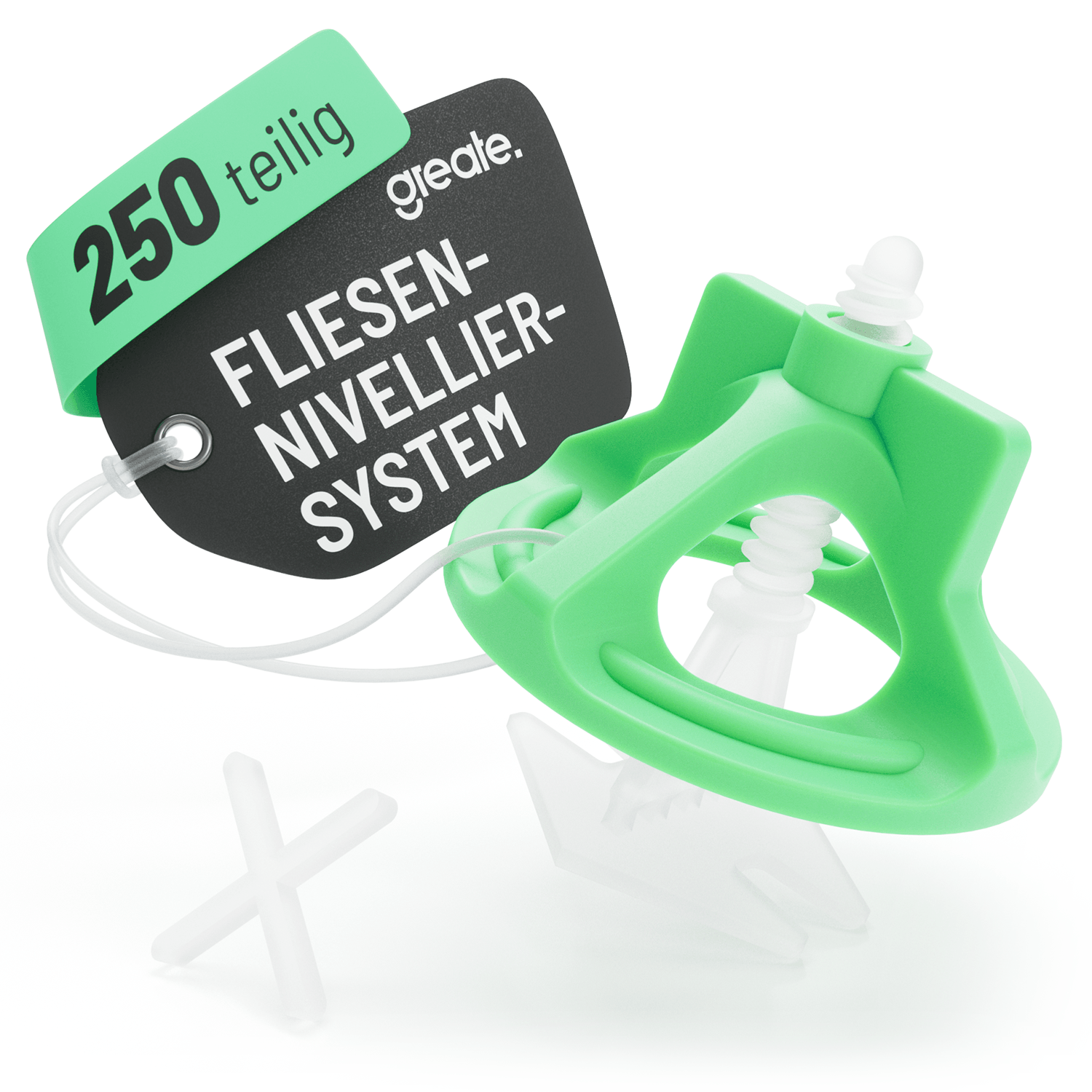 250 teiliges Fliesen Nivelliersystem 101206 Hauptbild