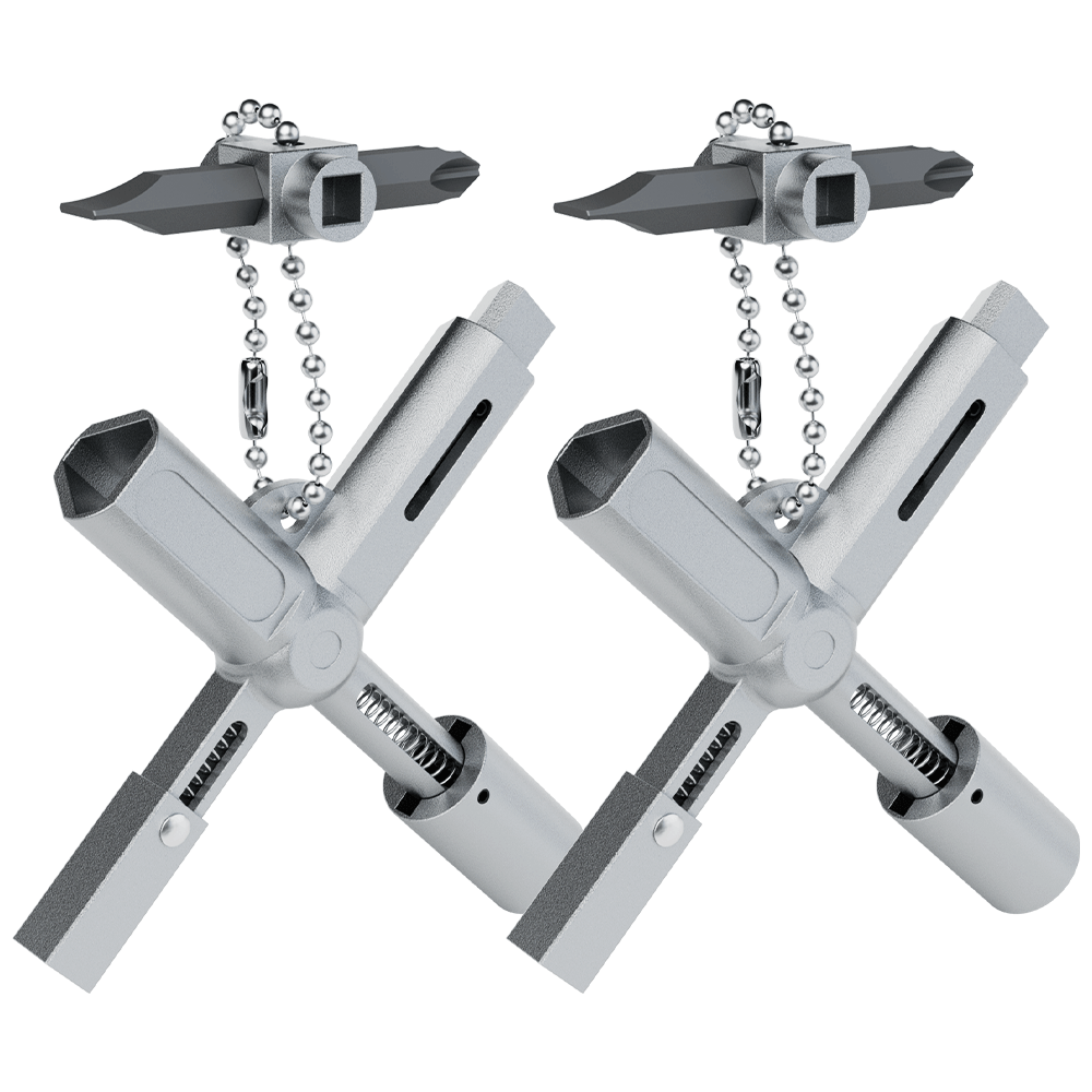 ABSINA xKey mit Wendebit Heizungsentluefter 2er Pack Hauptbild
