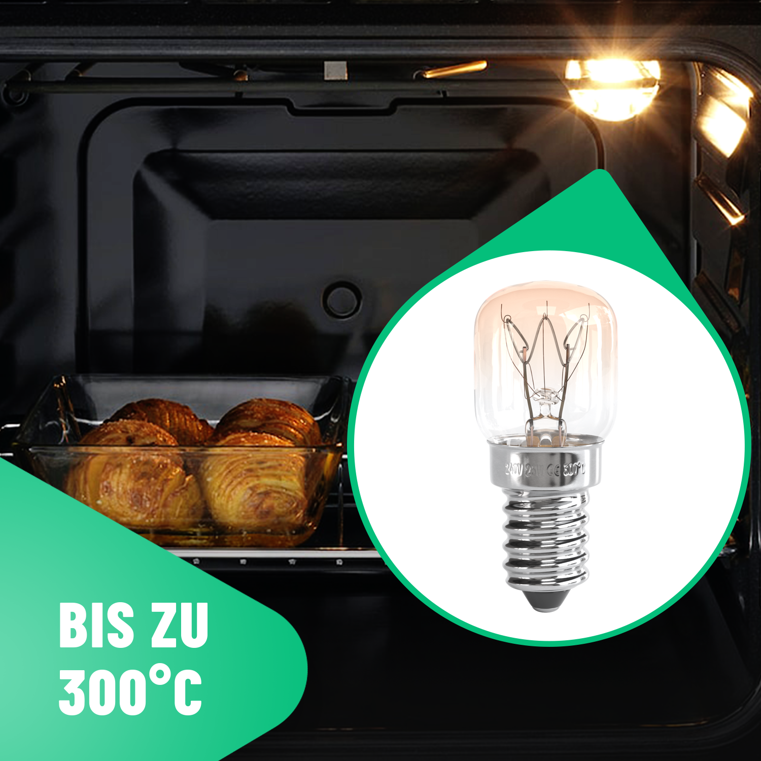 Backofenlampe 25W