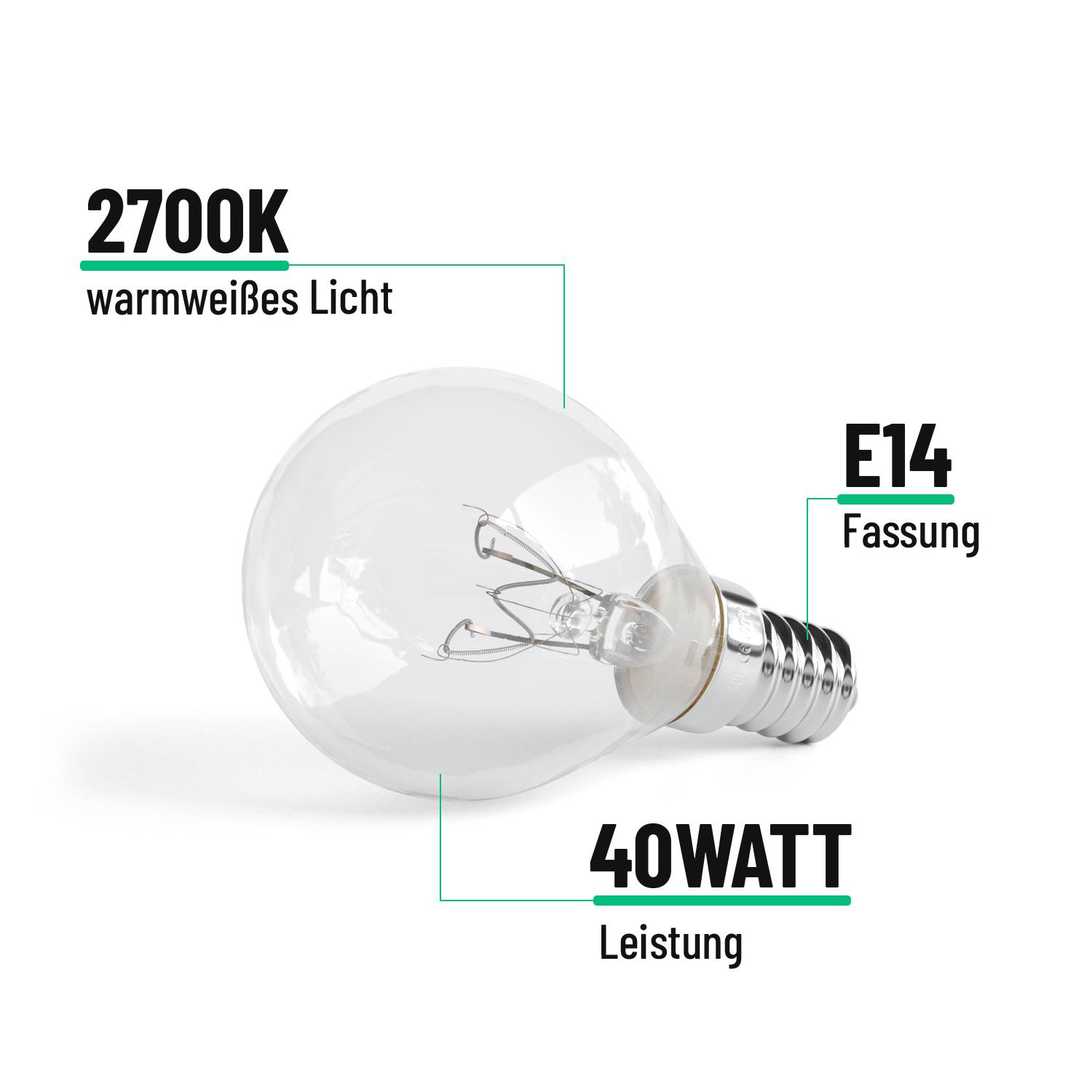 Backofenlampe 40W