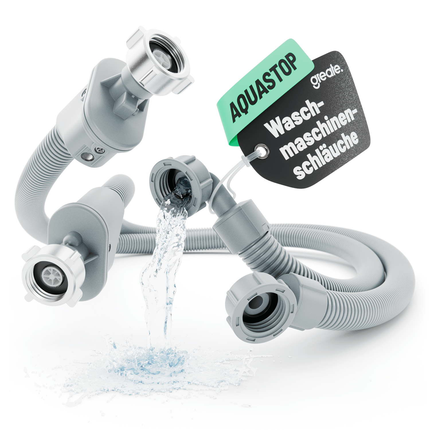 Aquastop Schlauch für Waschmaschine 101018 Hauptbild 2er Pack