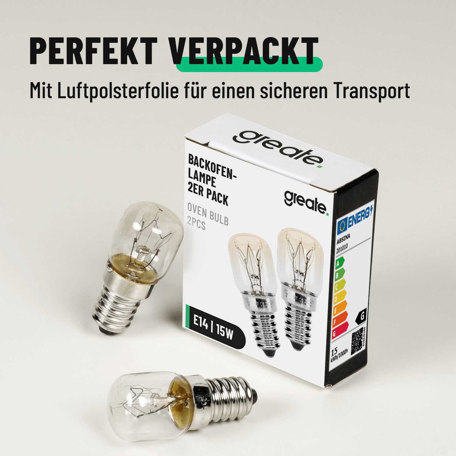 Backofenlampe sicher verpackt 201010-3