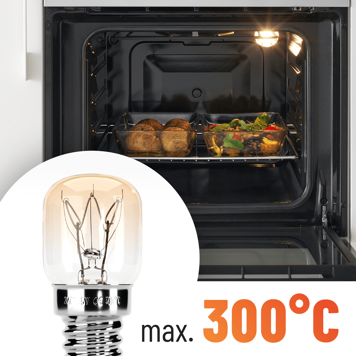 Backofenlampe 15W