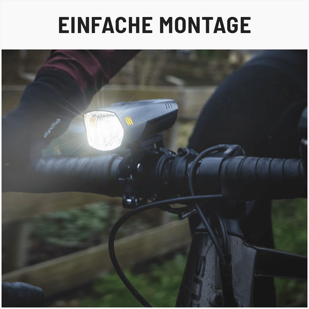 Fahrradlicht Set 180 Lumen LED