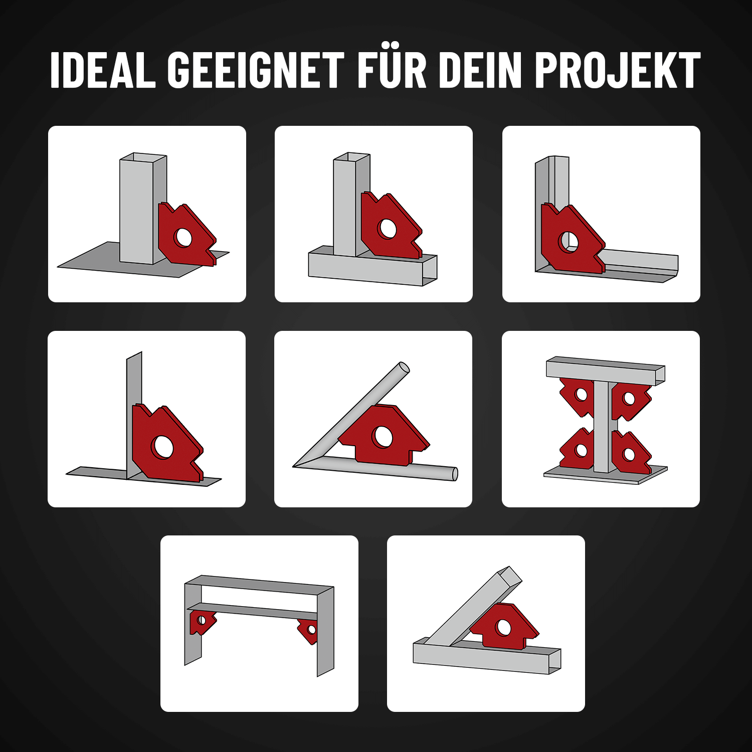 Schweißmagnete klein