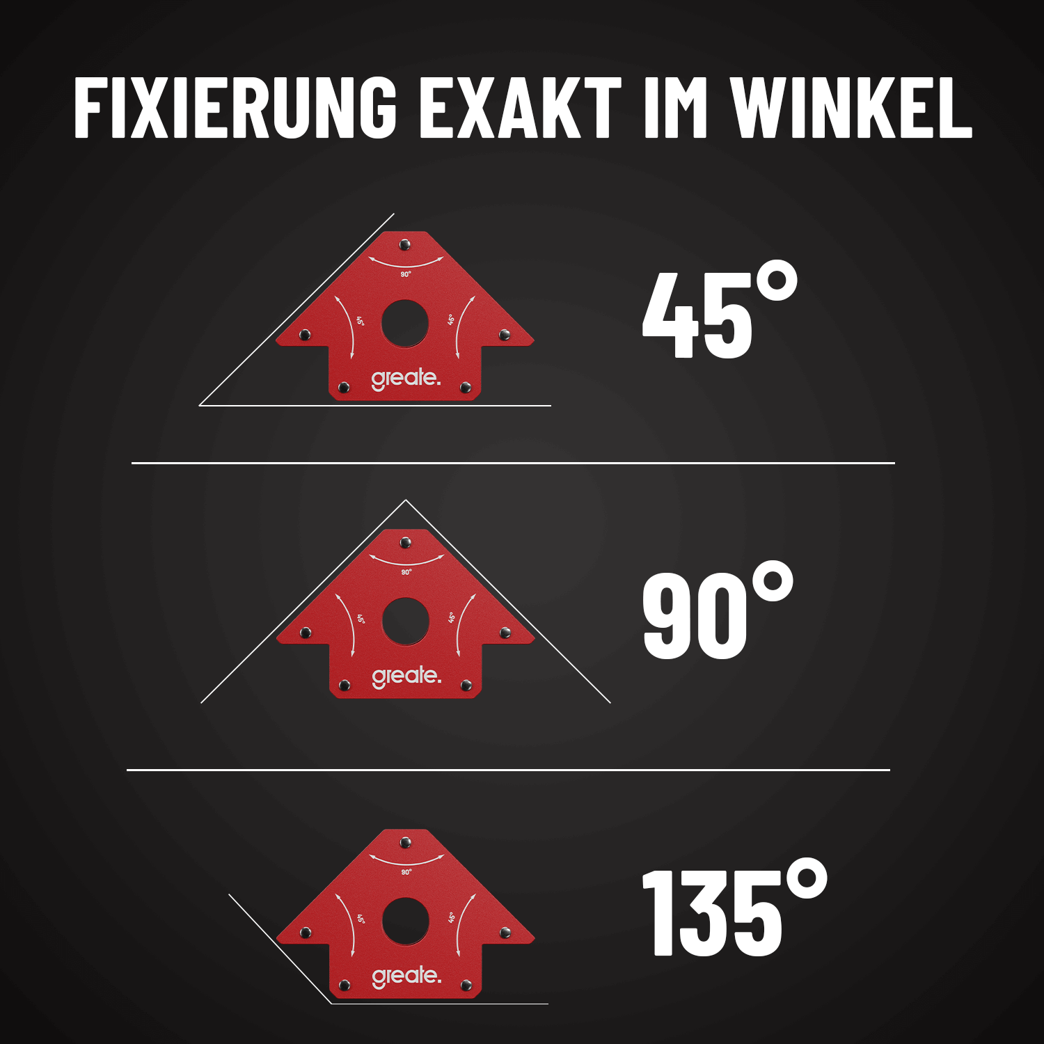 Schweißmagnete mittel
