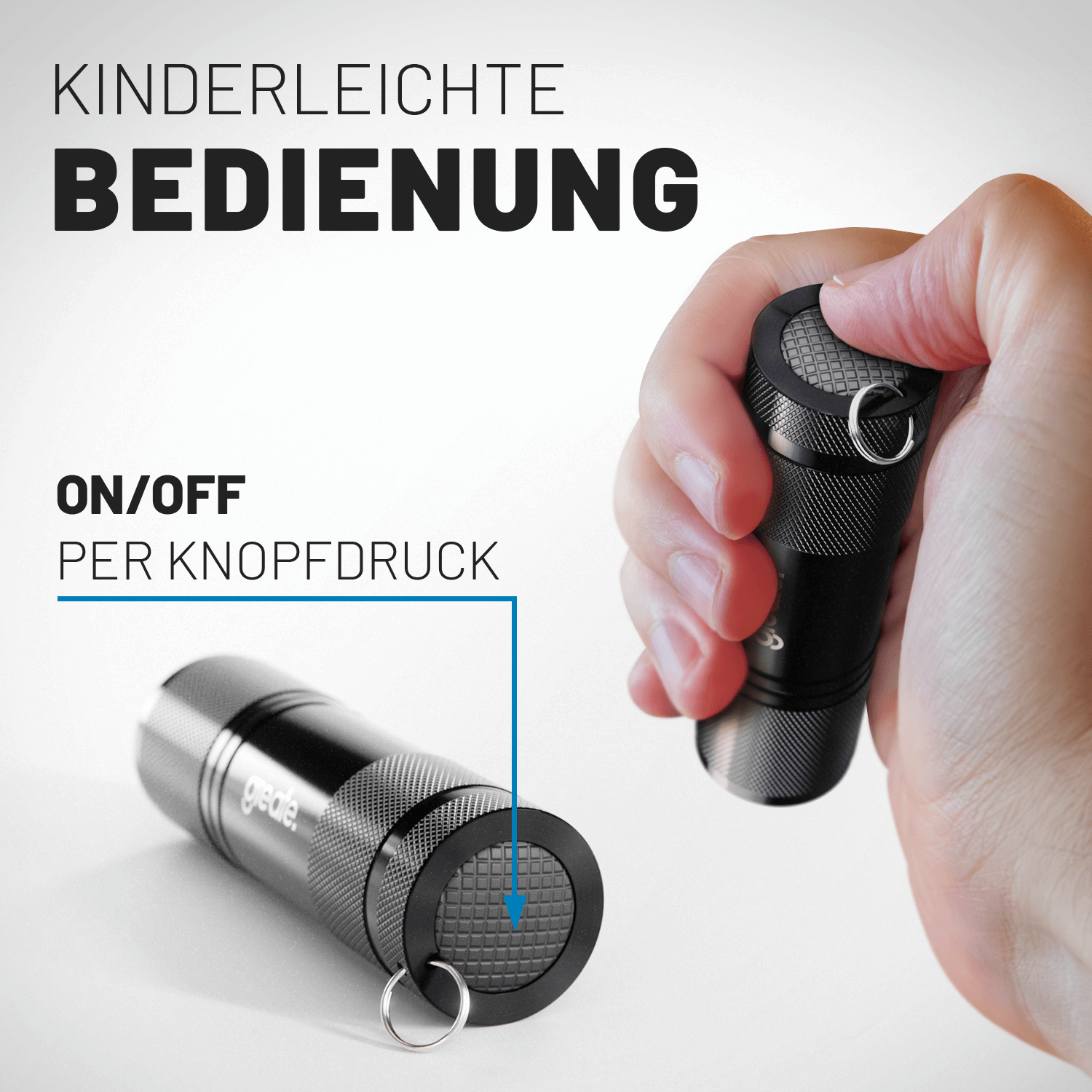 Kindertaschenlampe mit einfacher -Bedienung 201021-4