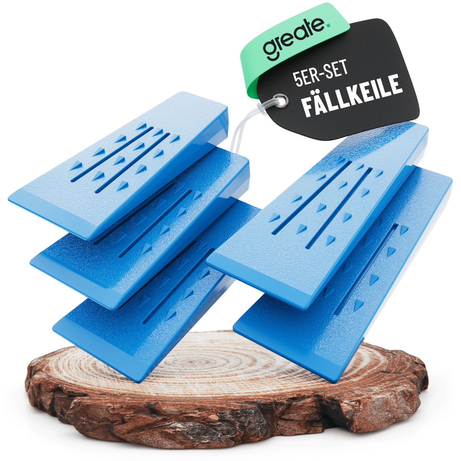 Kunststoff Fällkeil Forst Set 5-teilig 101700 Hauptbild