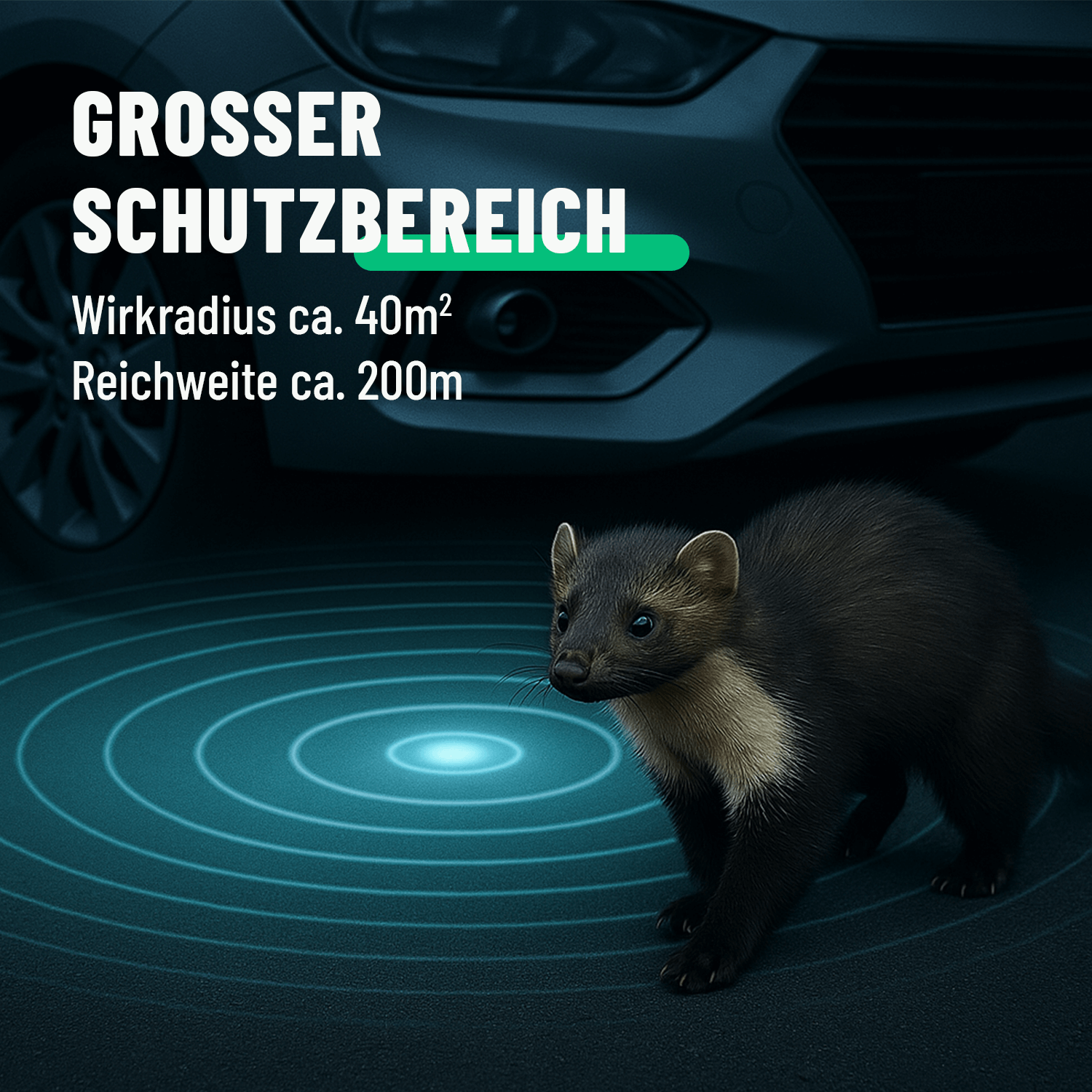 Marderschreck mit großem Schutzbereich 901017-3