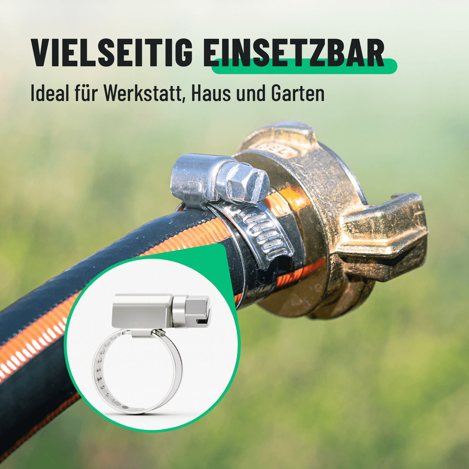 Rohrschelle rostfrei für Pool, Teich und vieles mehr 101302-2