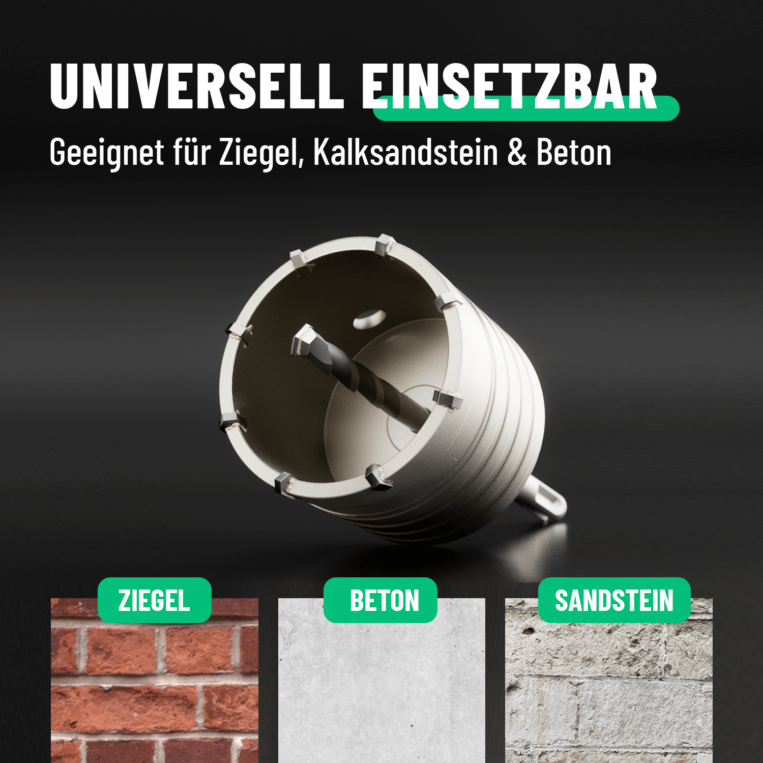 Bohrkrone 68mm SDS Plus