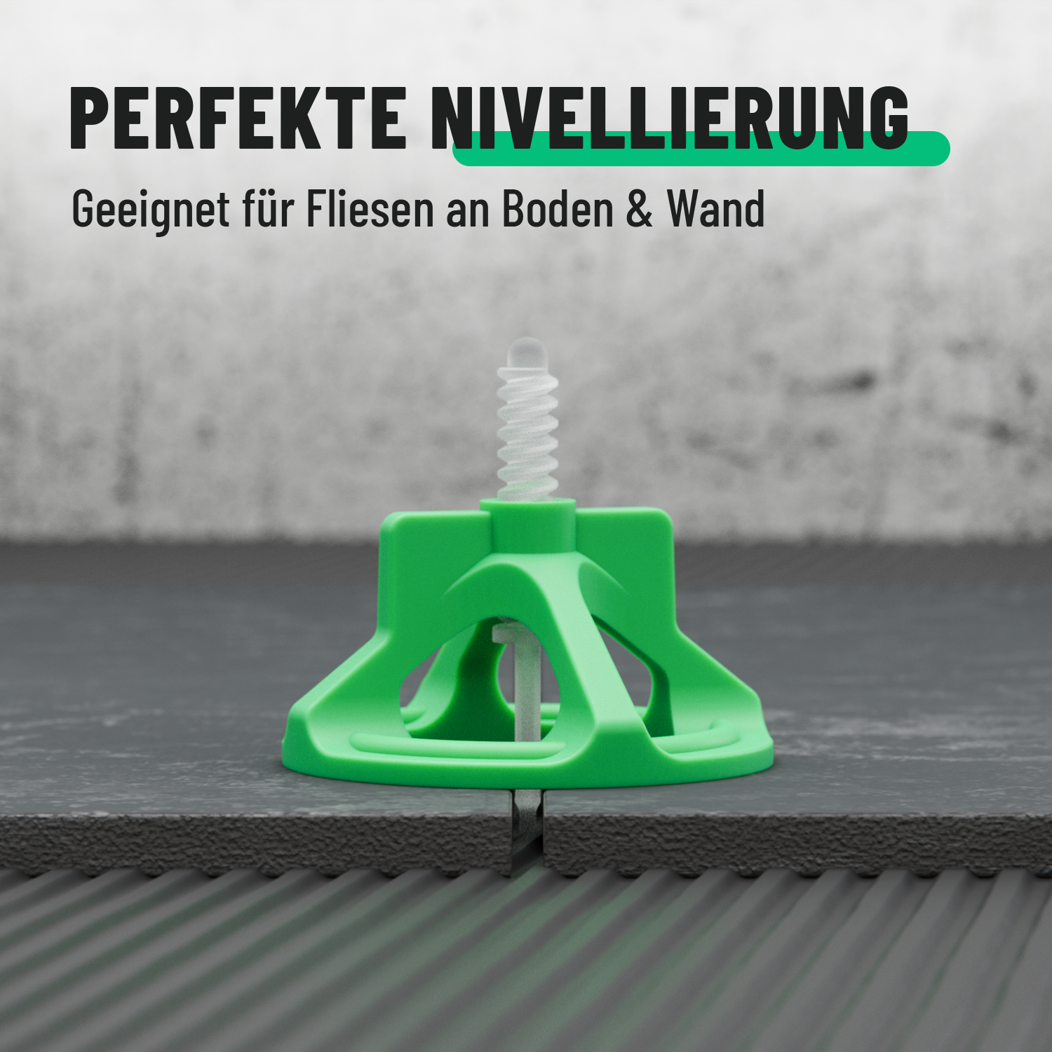 Fliesen Nivelliersystem 2mm 100 Schrauben