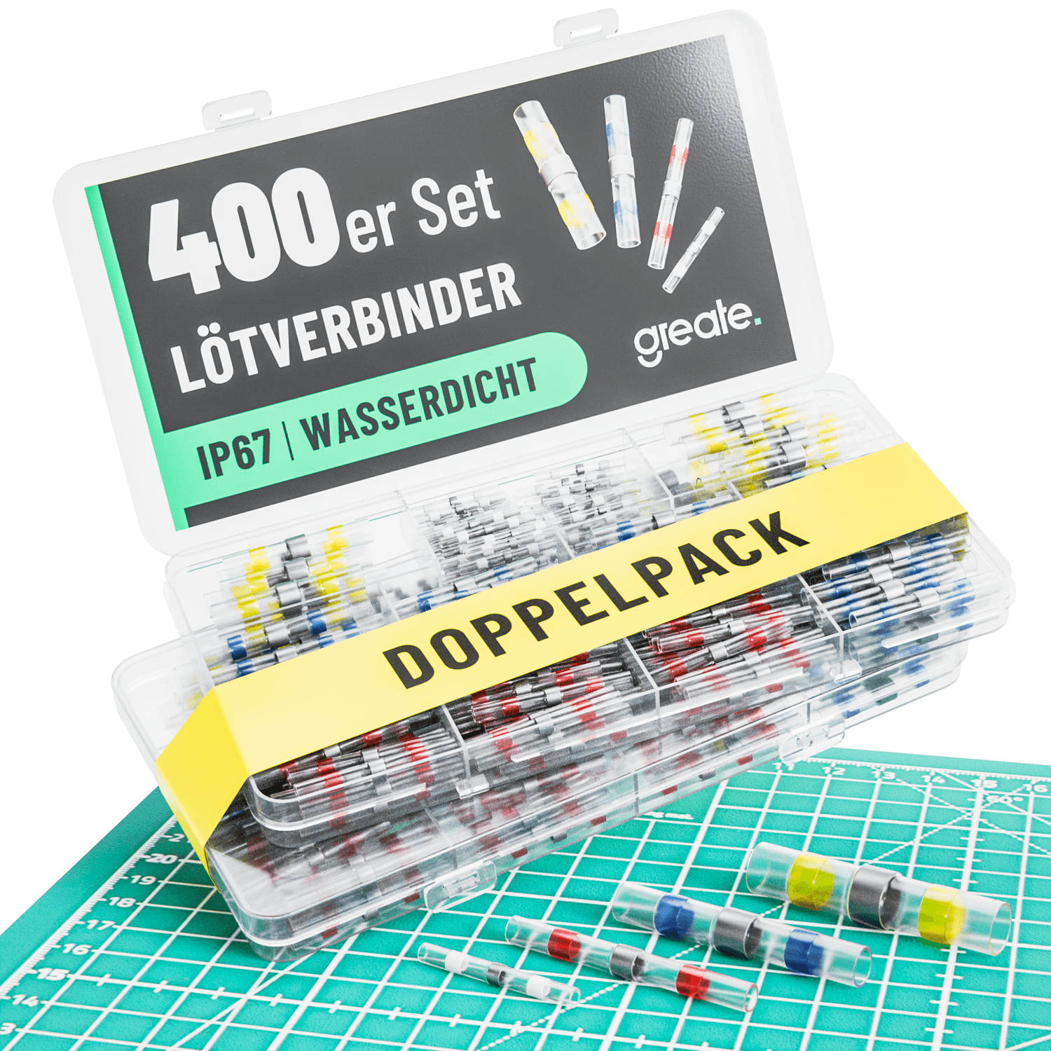 400er Set Lötverbinder mit Schrumpfschlauch 101100 Hauptbild