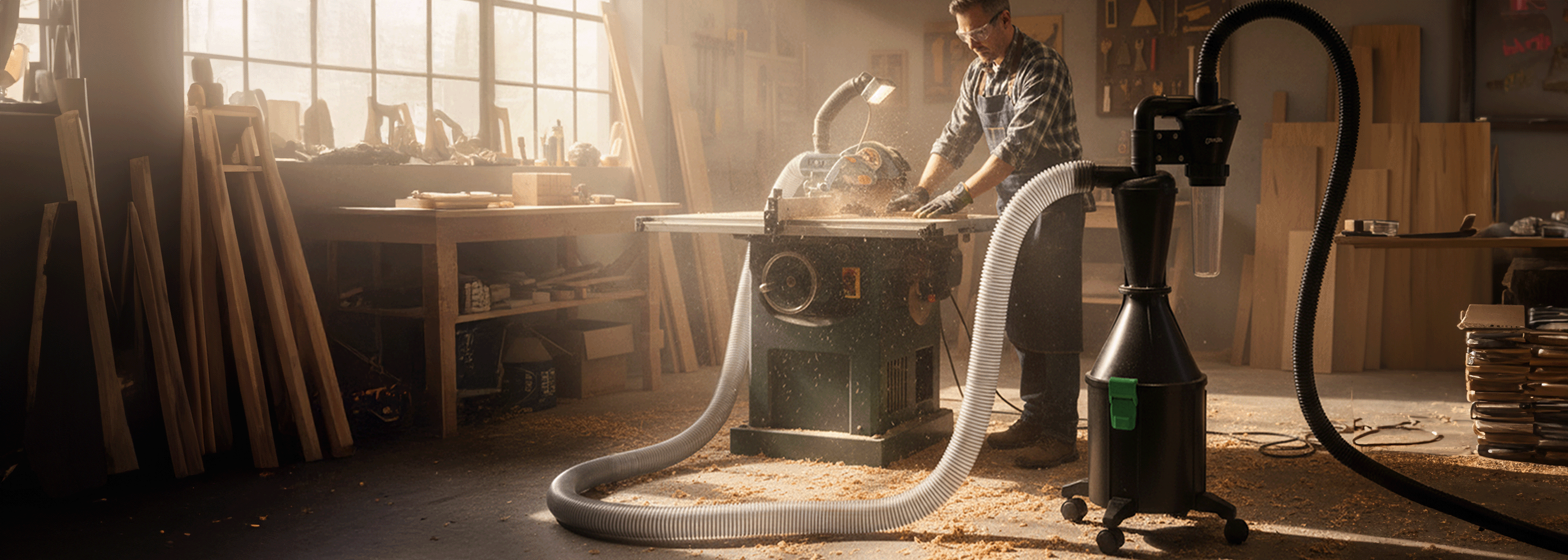 Header Greate Zyklonabscheider in Werkstatt