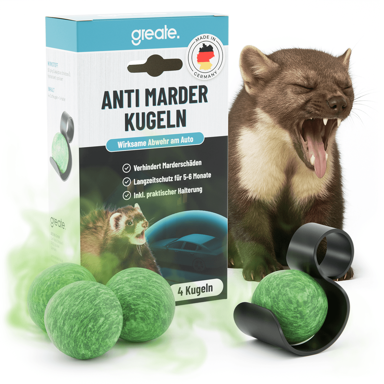 Anti Marder Duftkugeln fürs Auto