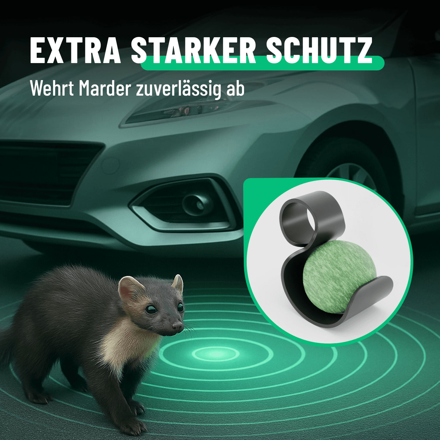 Antimarder Kugeln mit starkem Schutz 101602-2