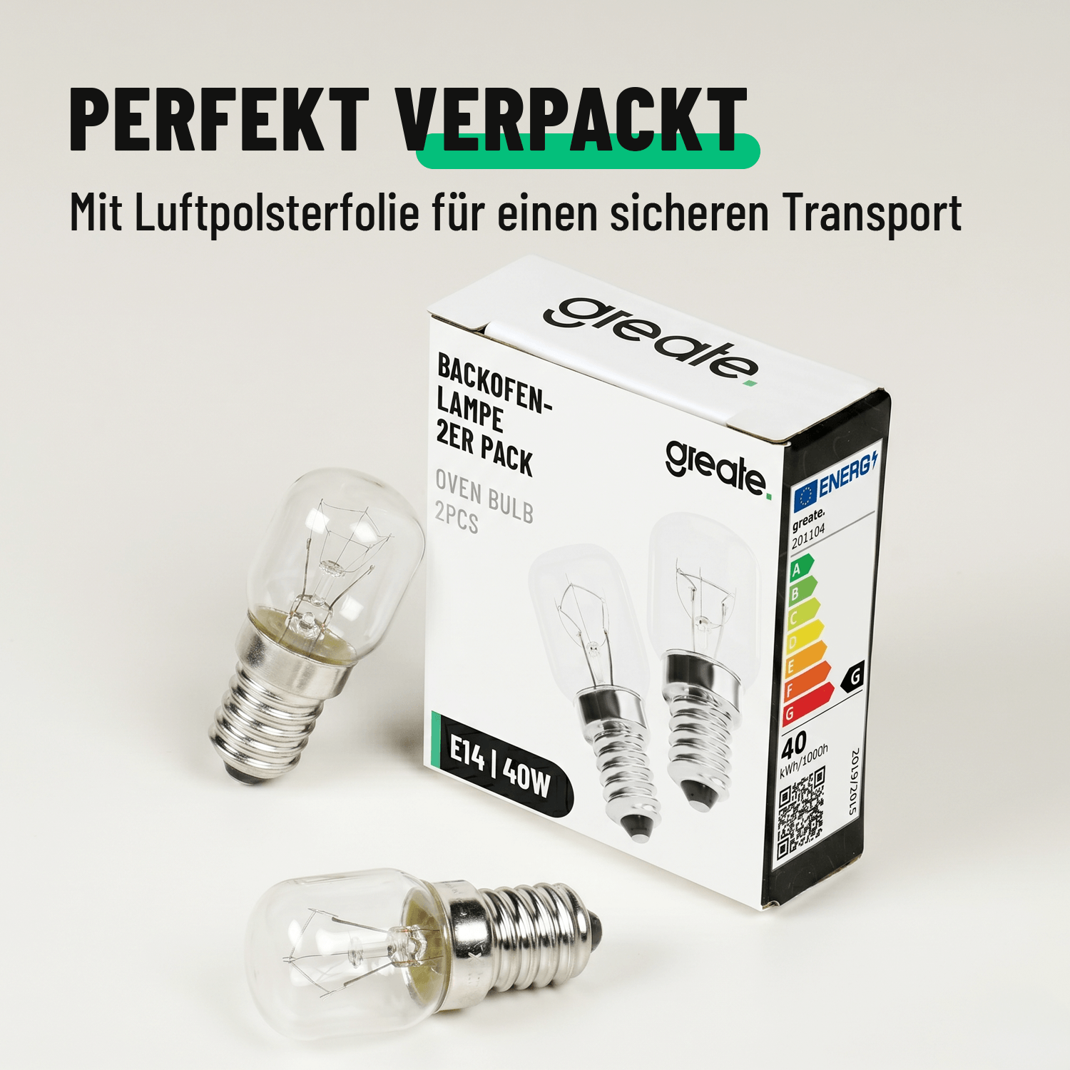 Backofenlampe 40W 300 Grad