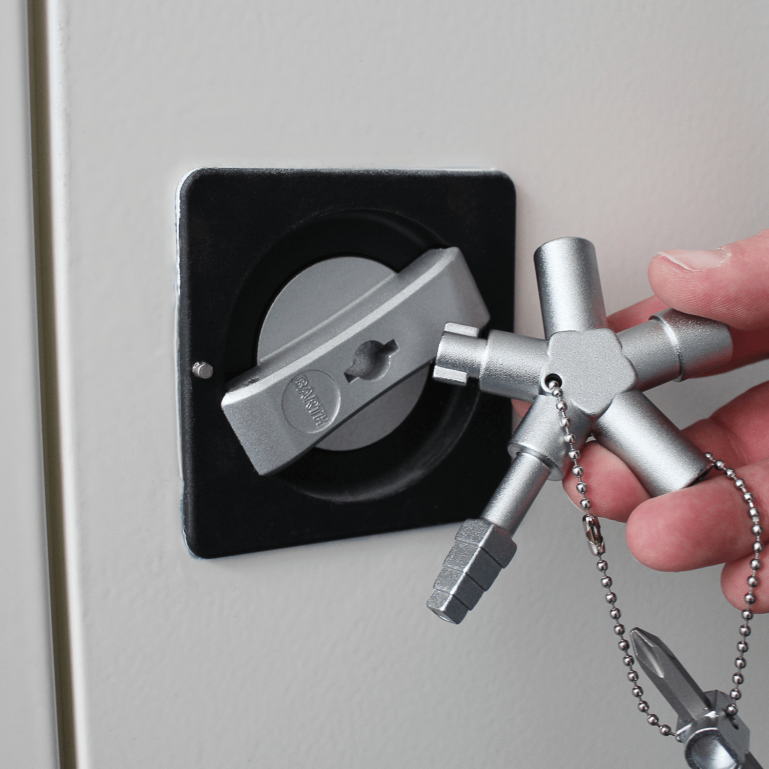 Bau Universalschlüssel Schaltschrank Absperrsysteme Wendebit und Heizungsentlüfter Universal 1006-3