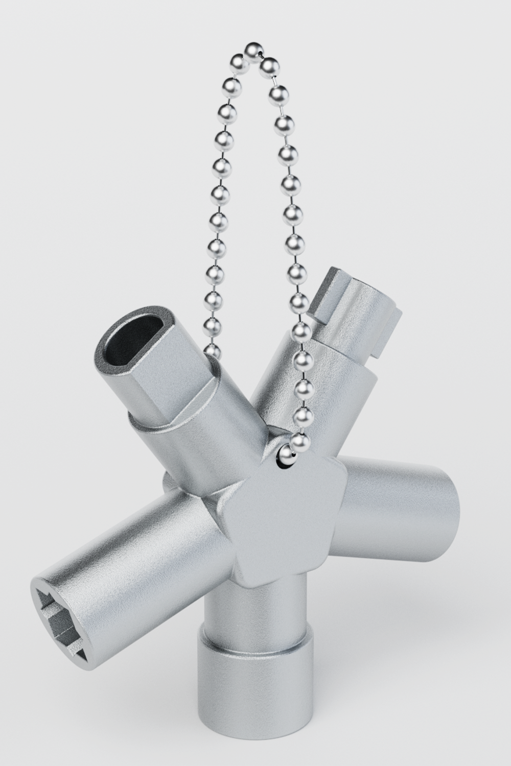 Elektro Universalschlüssel Dreikant Vierkant Bauschlüssel Absperrsysteme Schaltschrank Hauptbild 1007-0