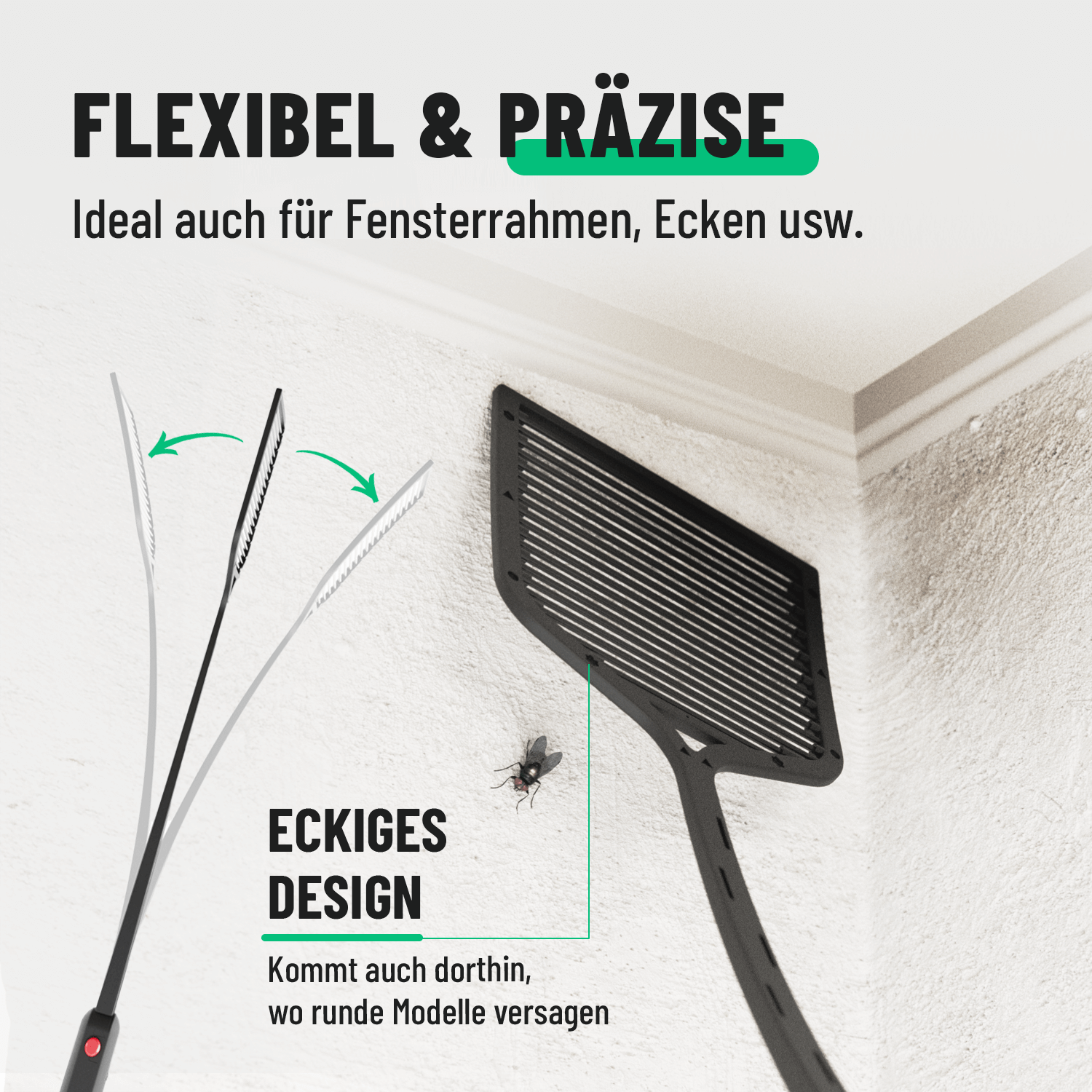 Flexible und präzise Fliegenkatsche 901019-2