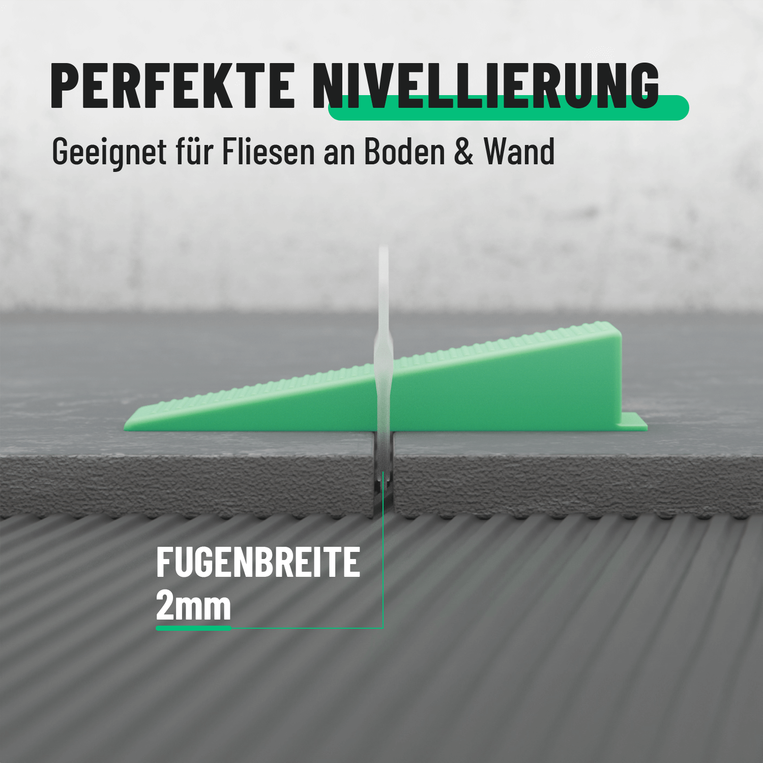 Fliesen Verlegehilfe mit perfekter Nivellierung 101204-2