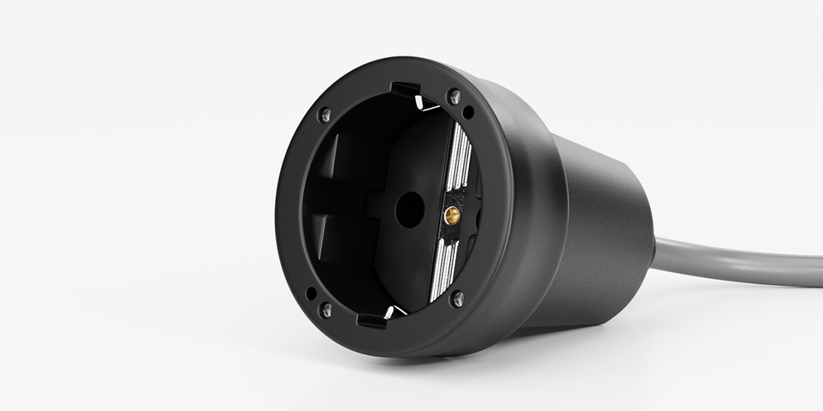 greate Kupplung schwarz