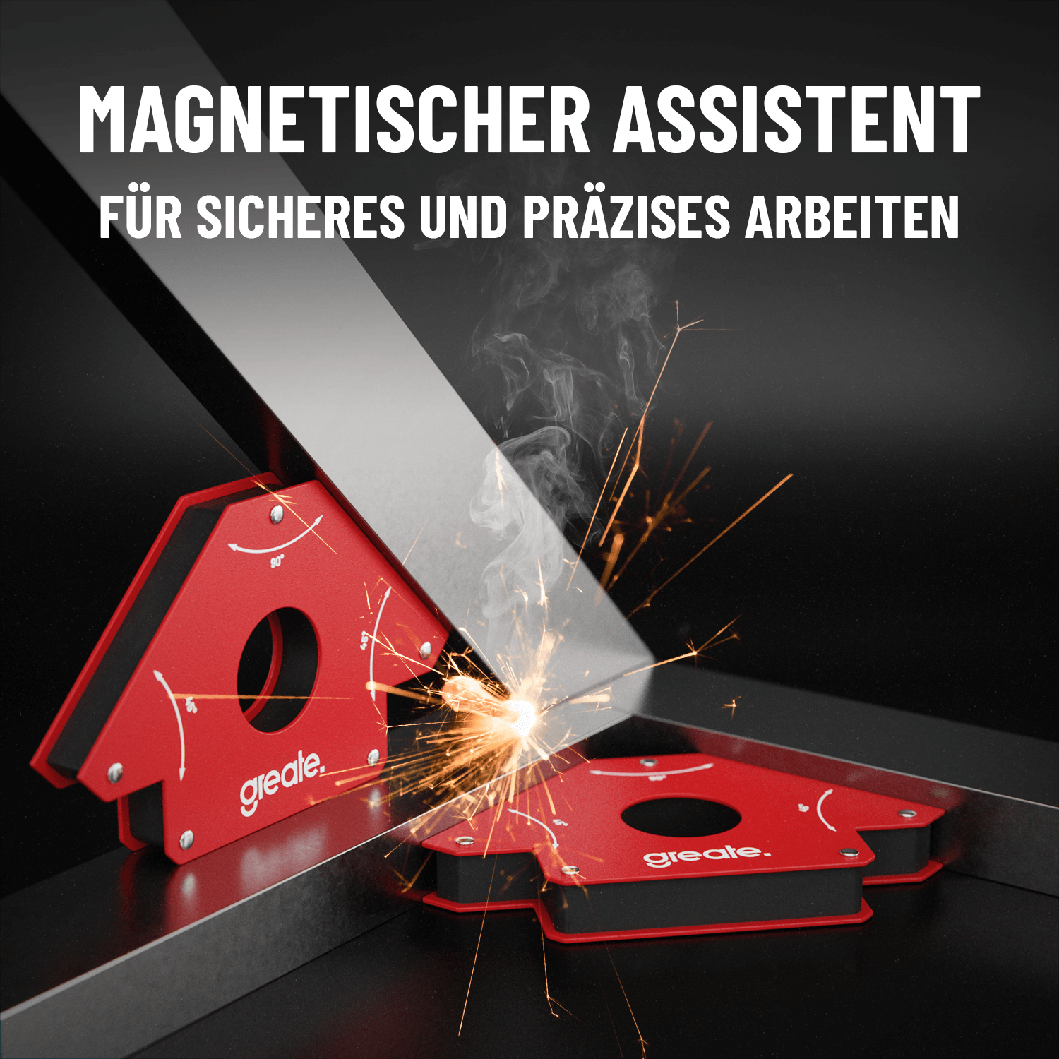 Schweißmagnete groß