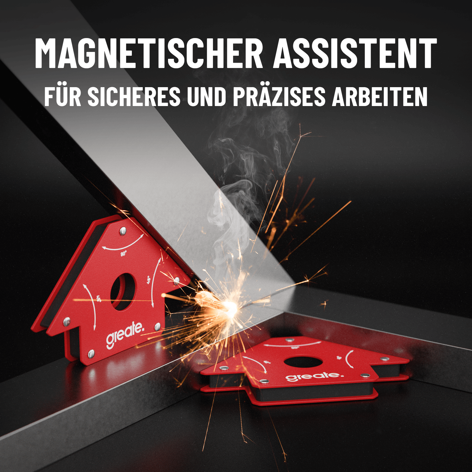 Schweißmagnete mittel