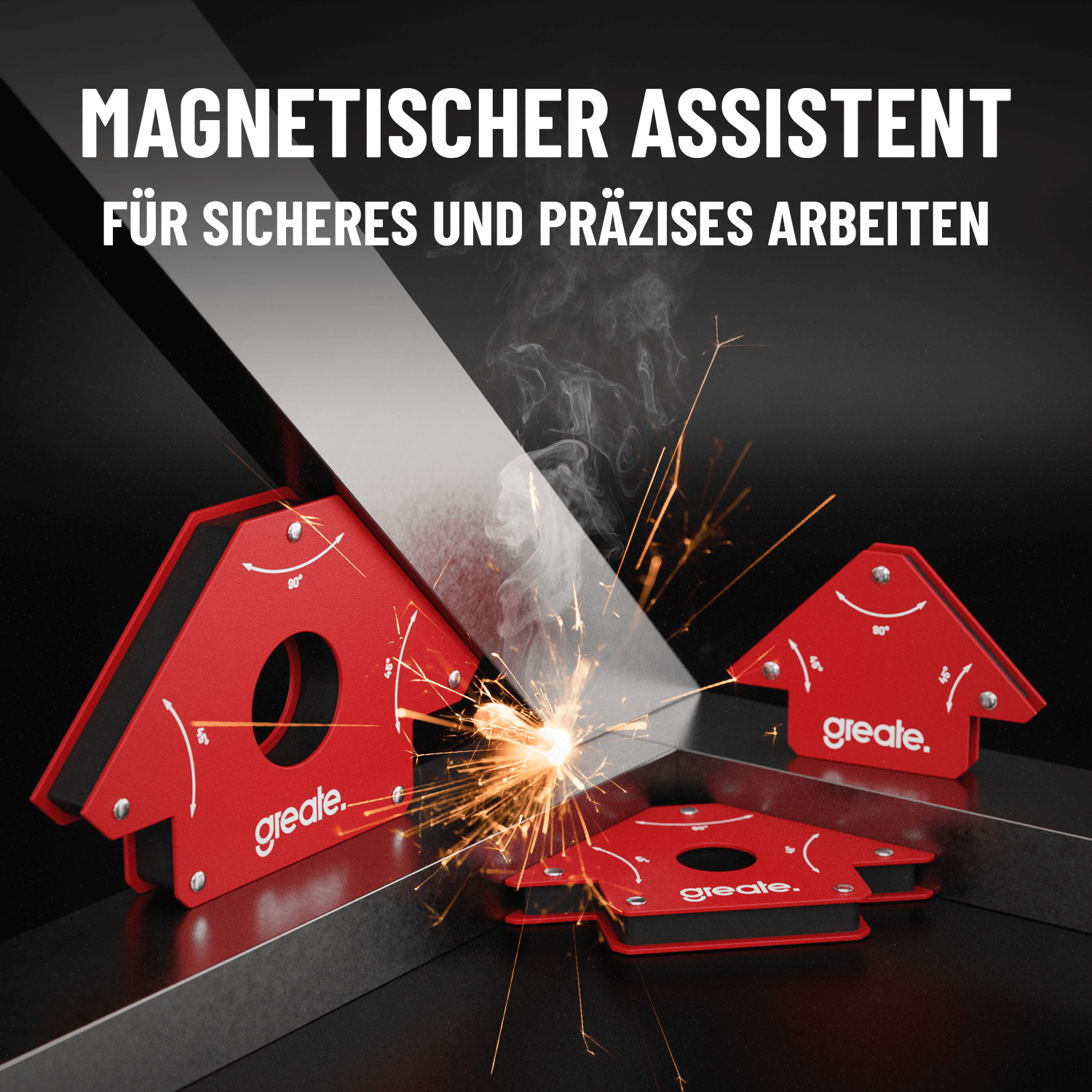 Schweißmagnete Set