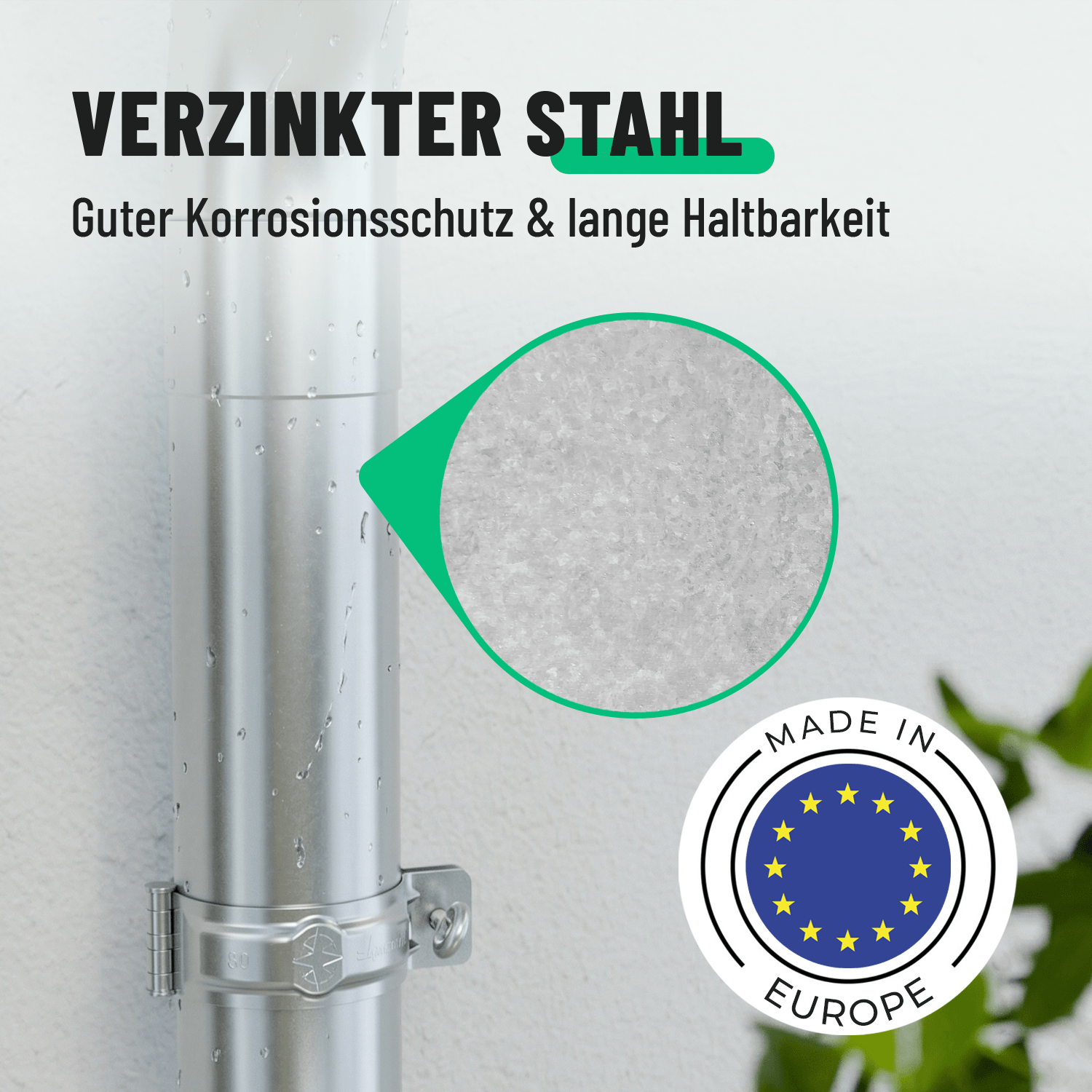 Dachrinnen Verbinder verzinkt