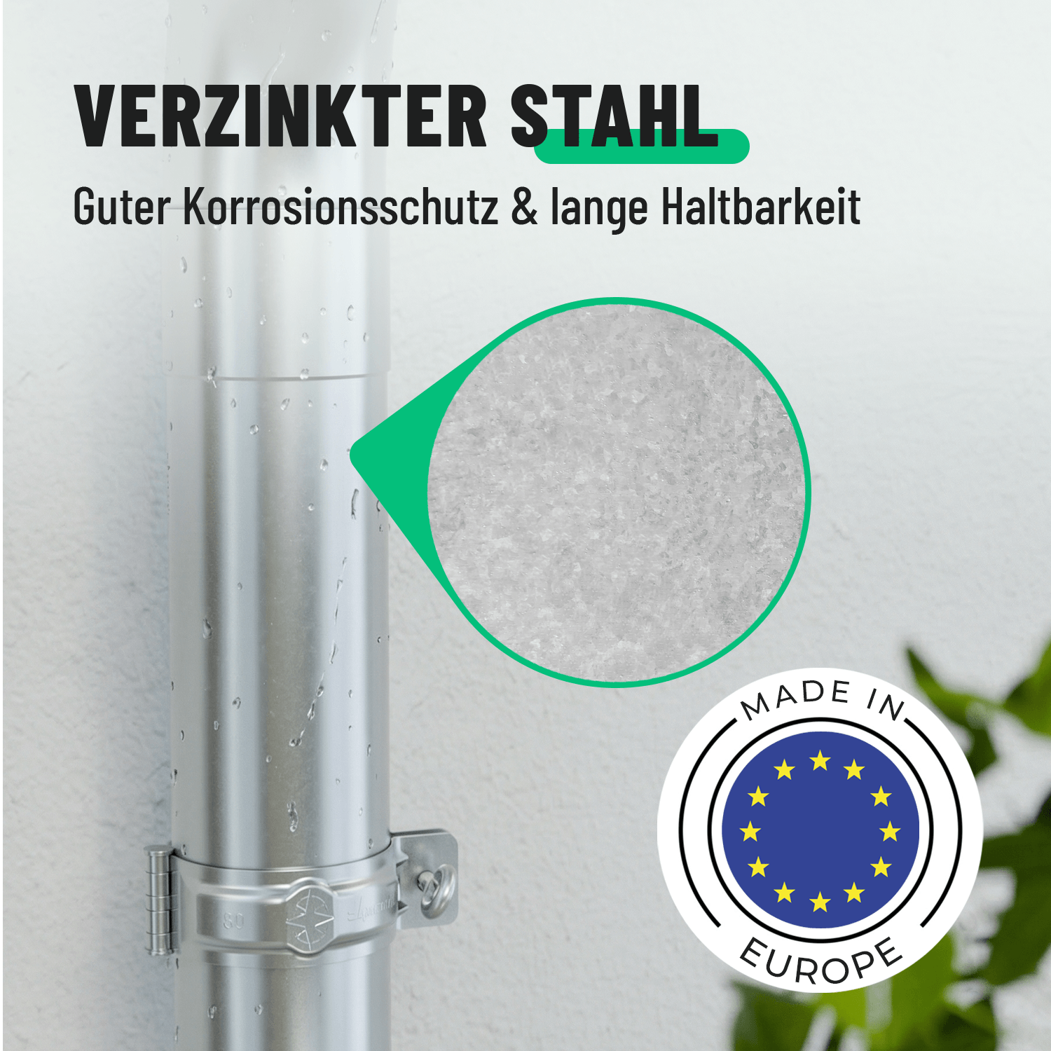 Einhangstutzen verzinkt