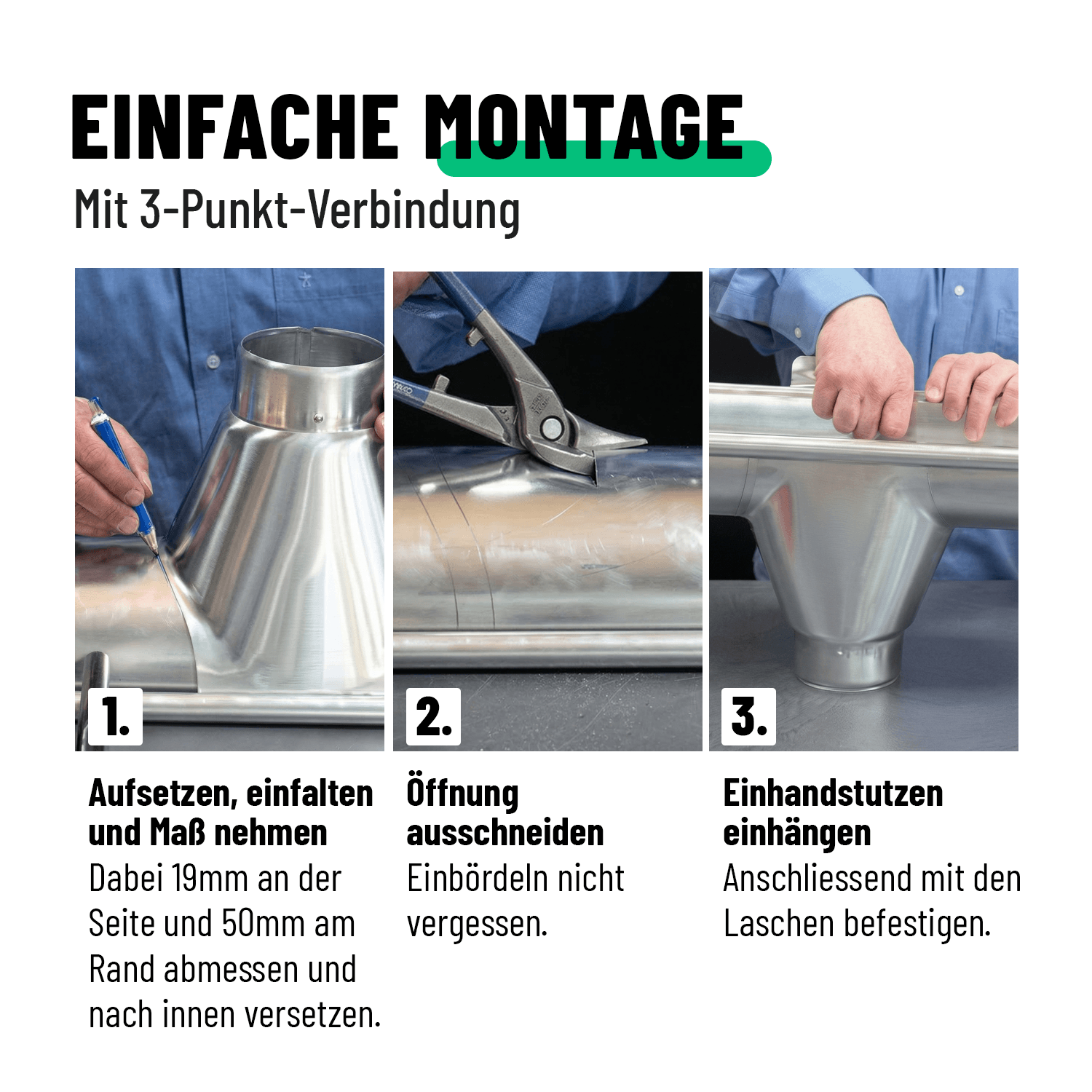 Einhangstutzen verzinkt