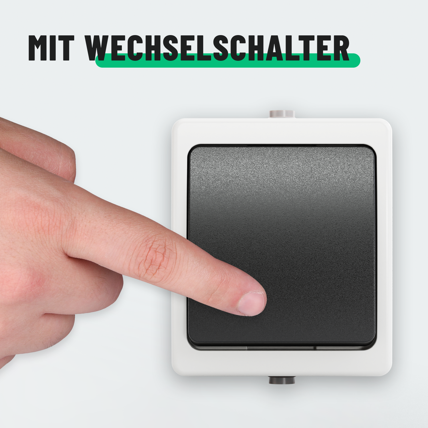 Aufputz Wechselschalter