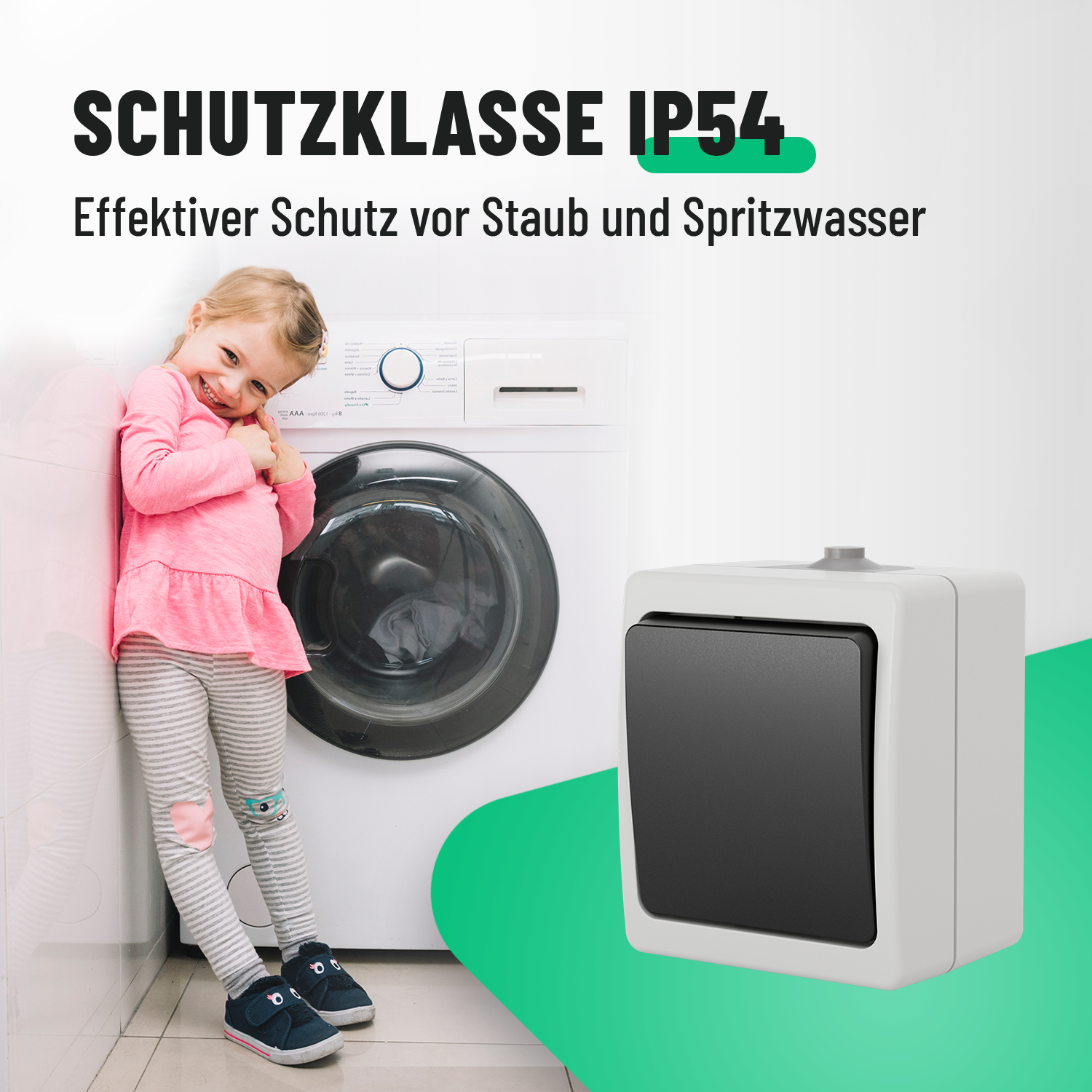 Aufputz Wechselschalter