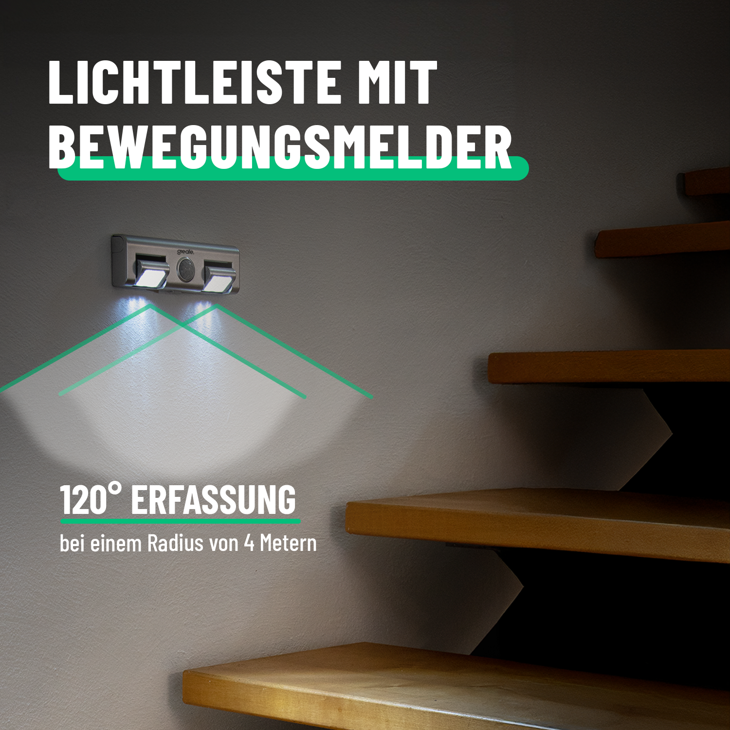 LED Lichtleiste silber
