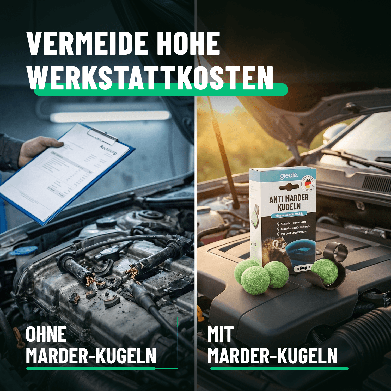 Marder vertreiben mit Duftkugeln 101602-5