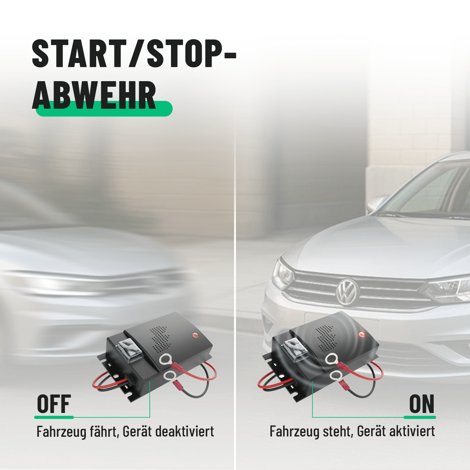 Marderschreck mit Start Stop Funktion 901017-2