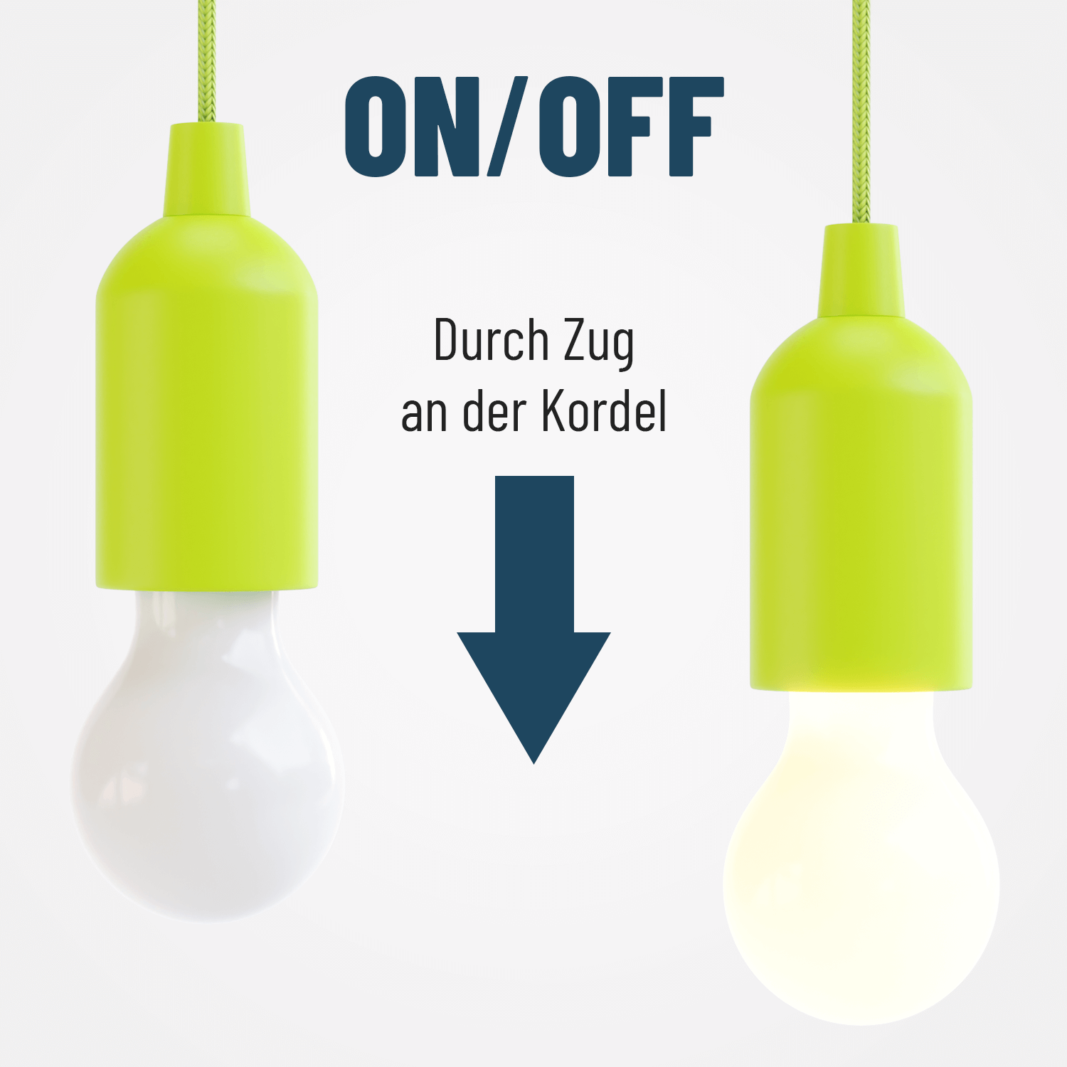 Mobiles Licht mit Zugschalter mit einfacher Bedienung 201013-3