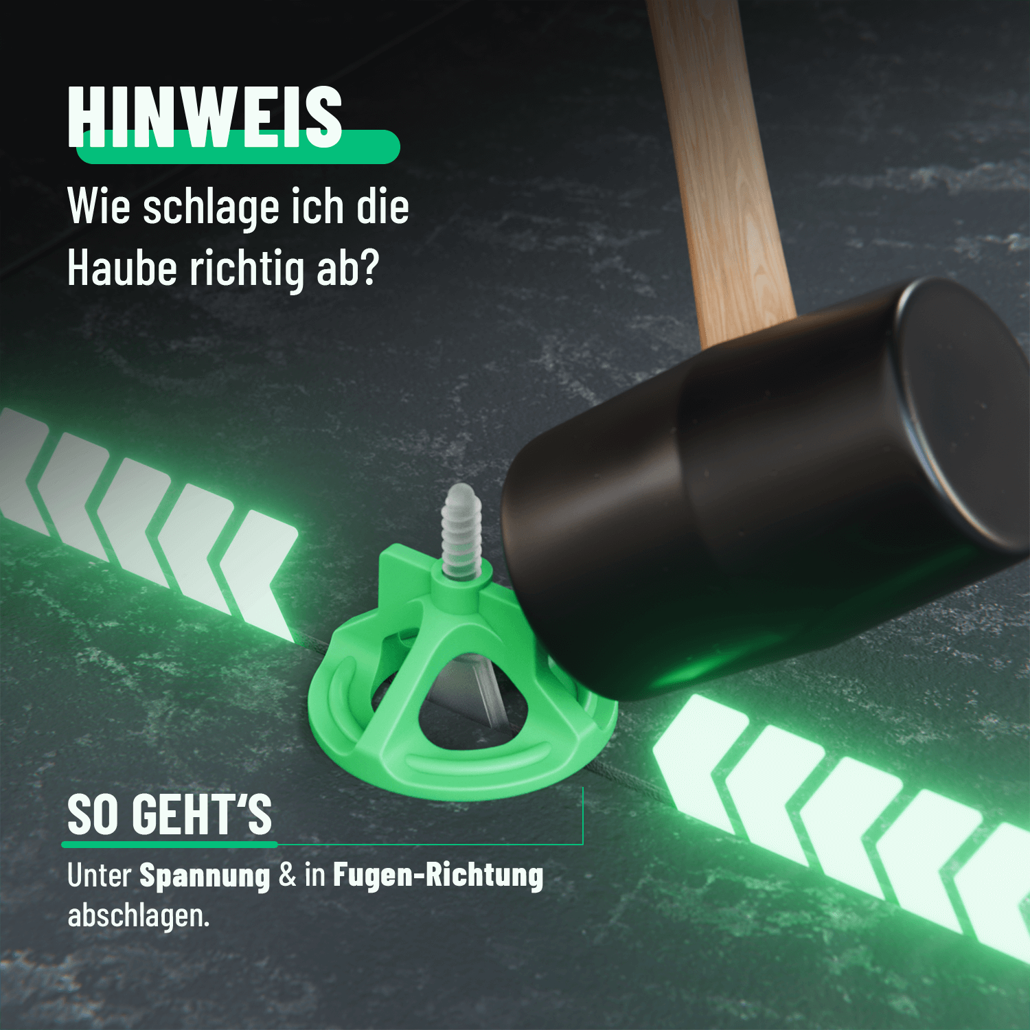 Niveliersysteme Fliesen Hilfe korrekt entfernen 101206-4