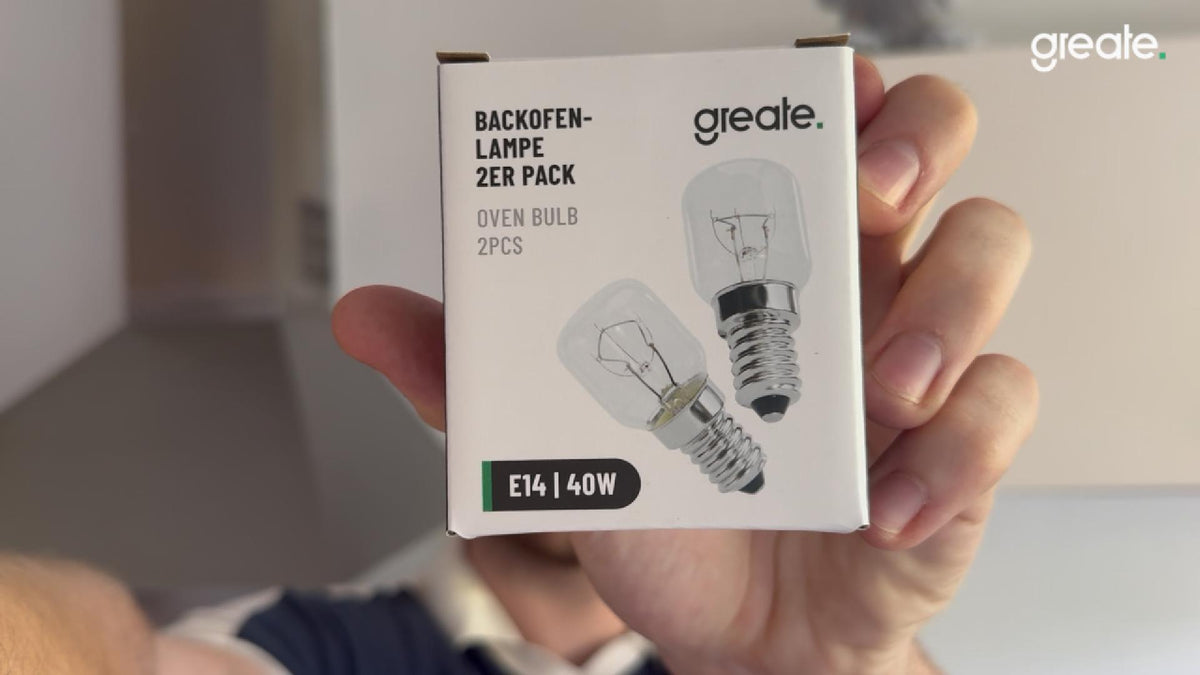 Backofenlampe 40W Anwendungsvideo 201104