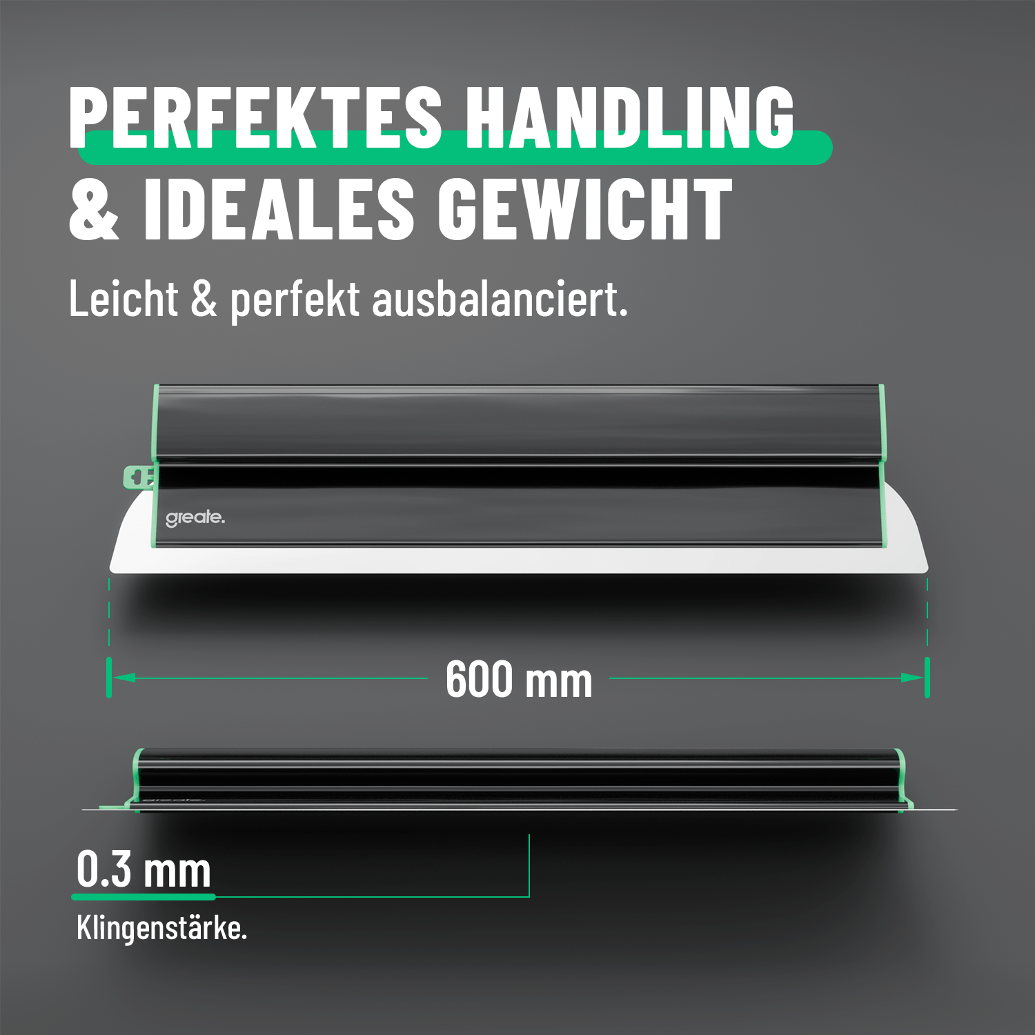 Spachtel Glätter handlich 600mm 101203-5