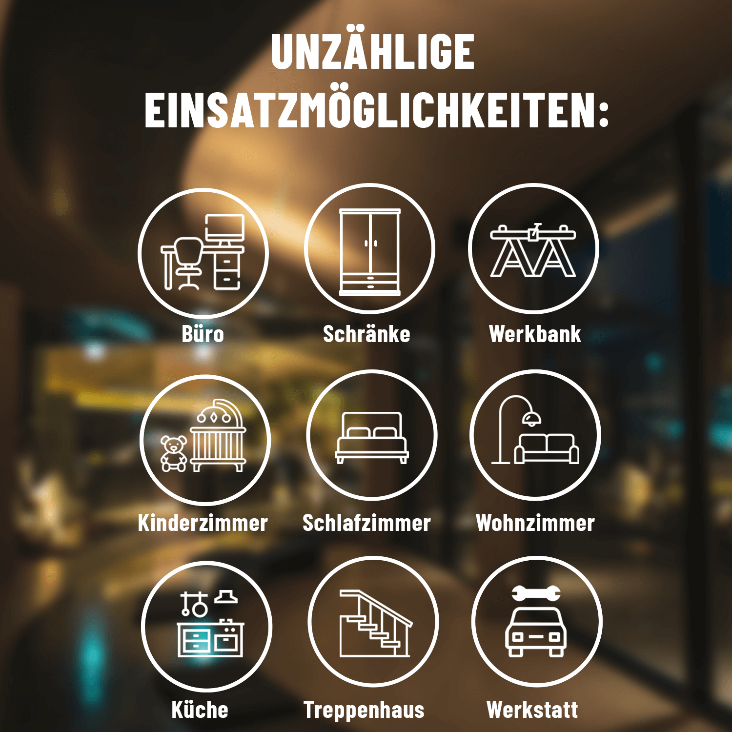 Unterbauleuchte für viele Anwendungen geeignet 201022-3